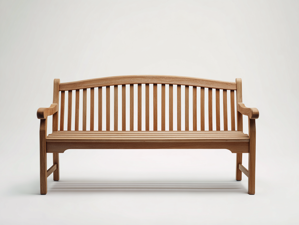 Panche da giardino in legno 160x58x90 cm per esterno - legno naturale - design classico-Misaiahaus