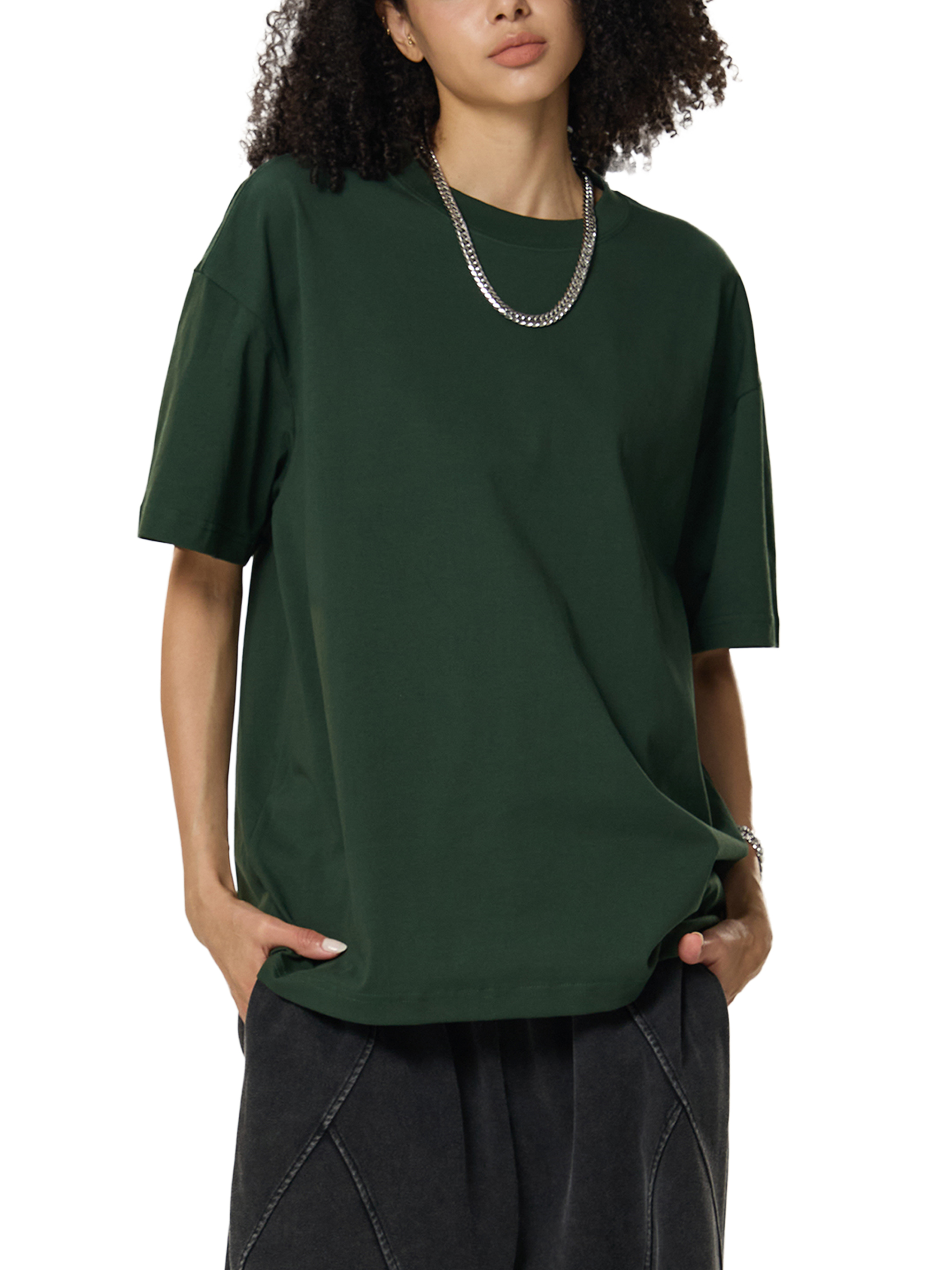 Female model side view