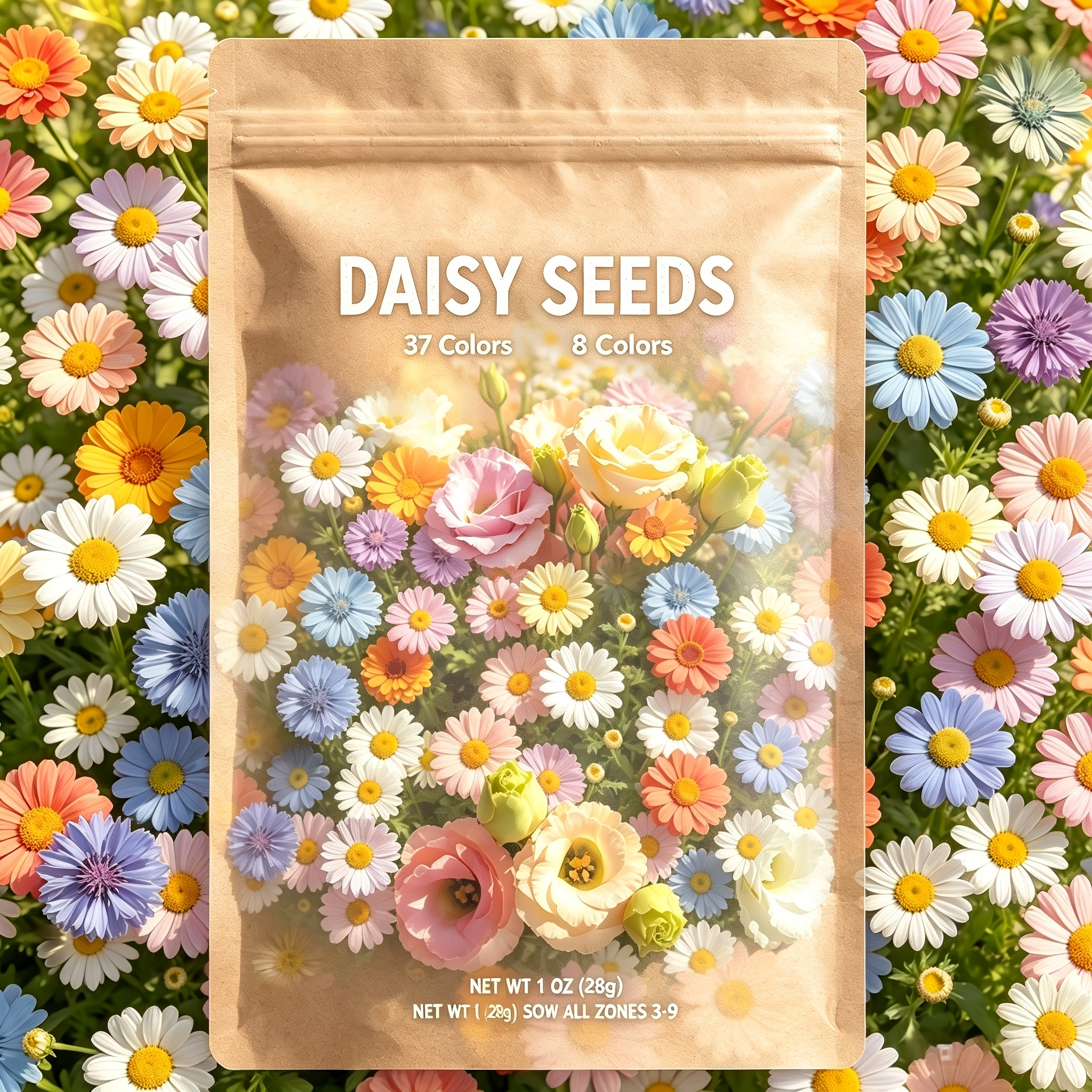 Daisy Seeds color mixing