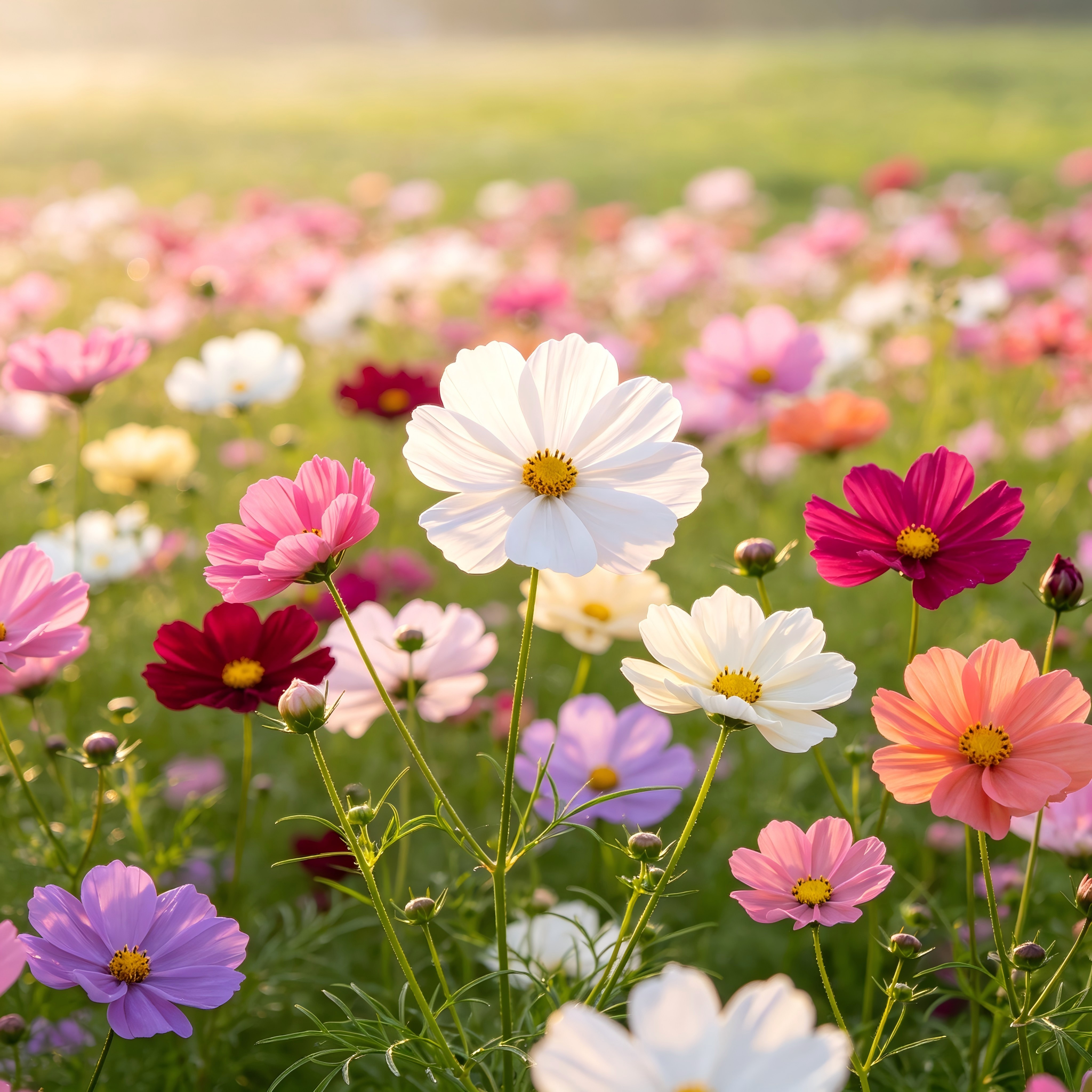 Cosmos  seeds Color White