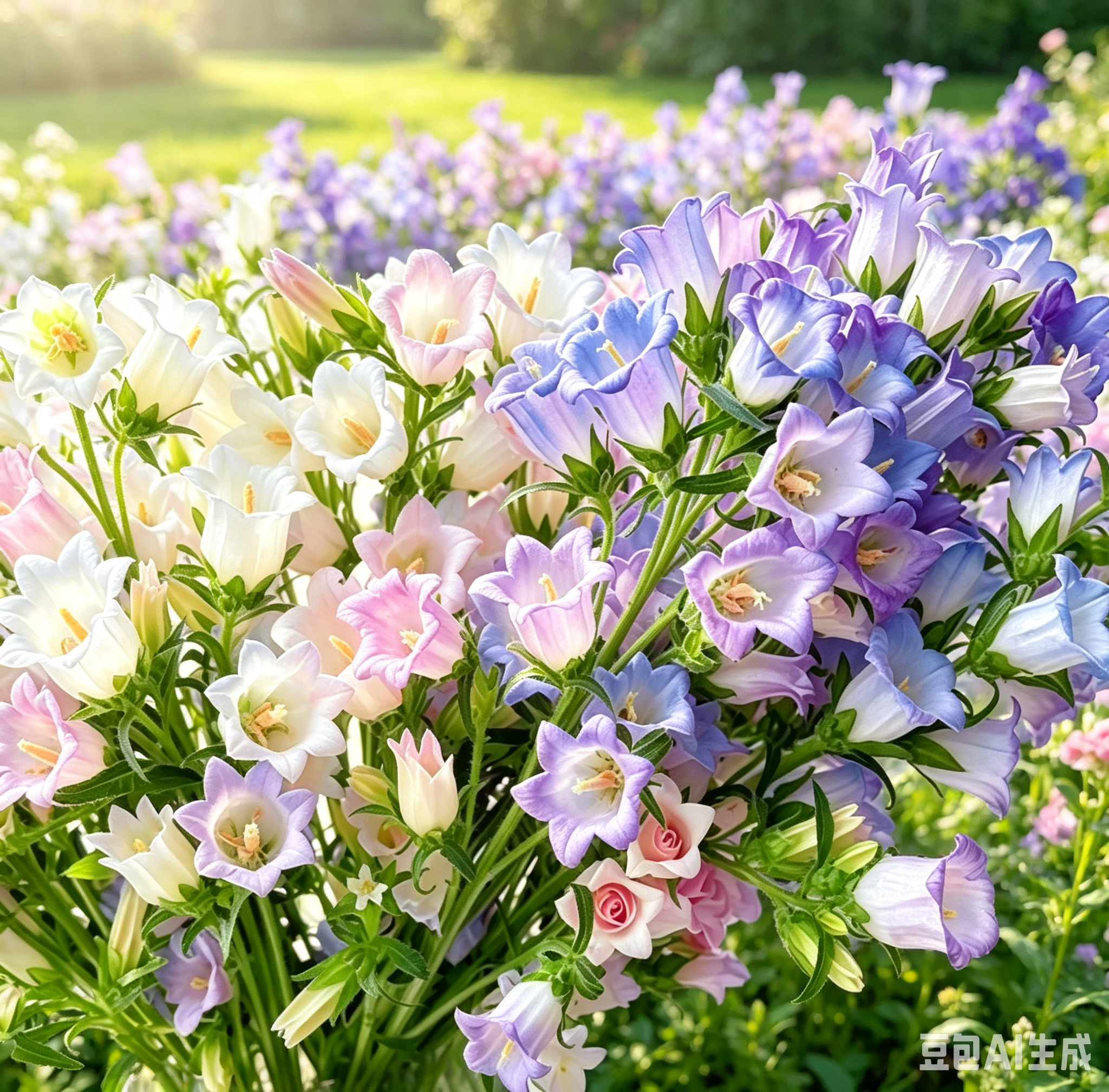Campanula Seeds Color mixing