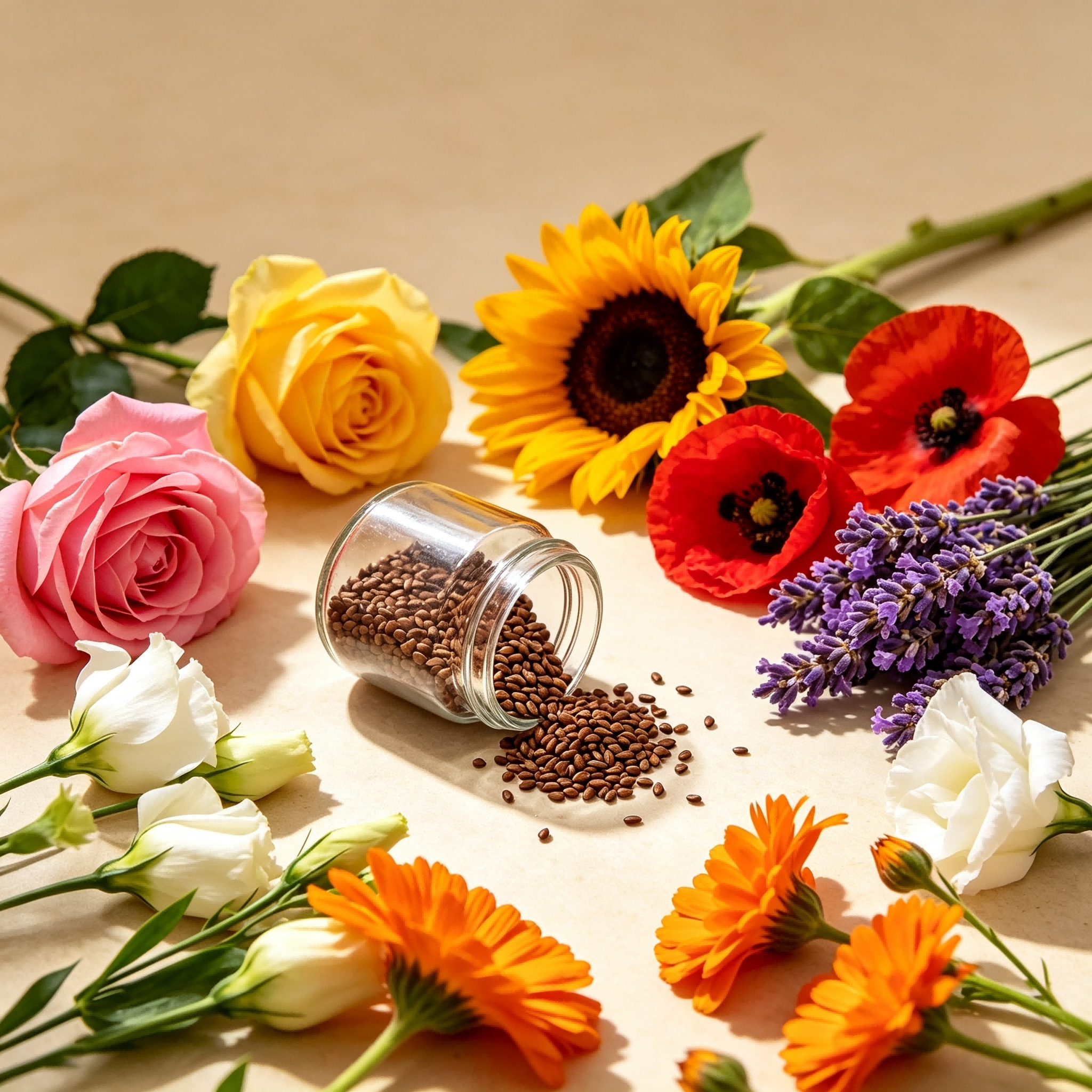 All flower seeds