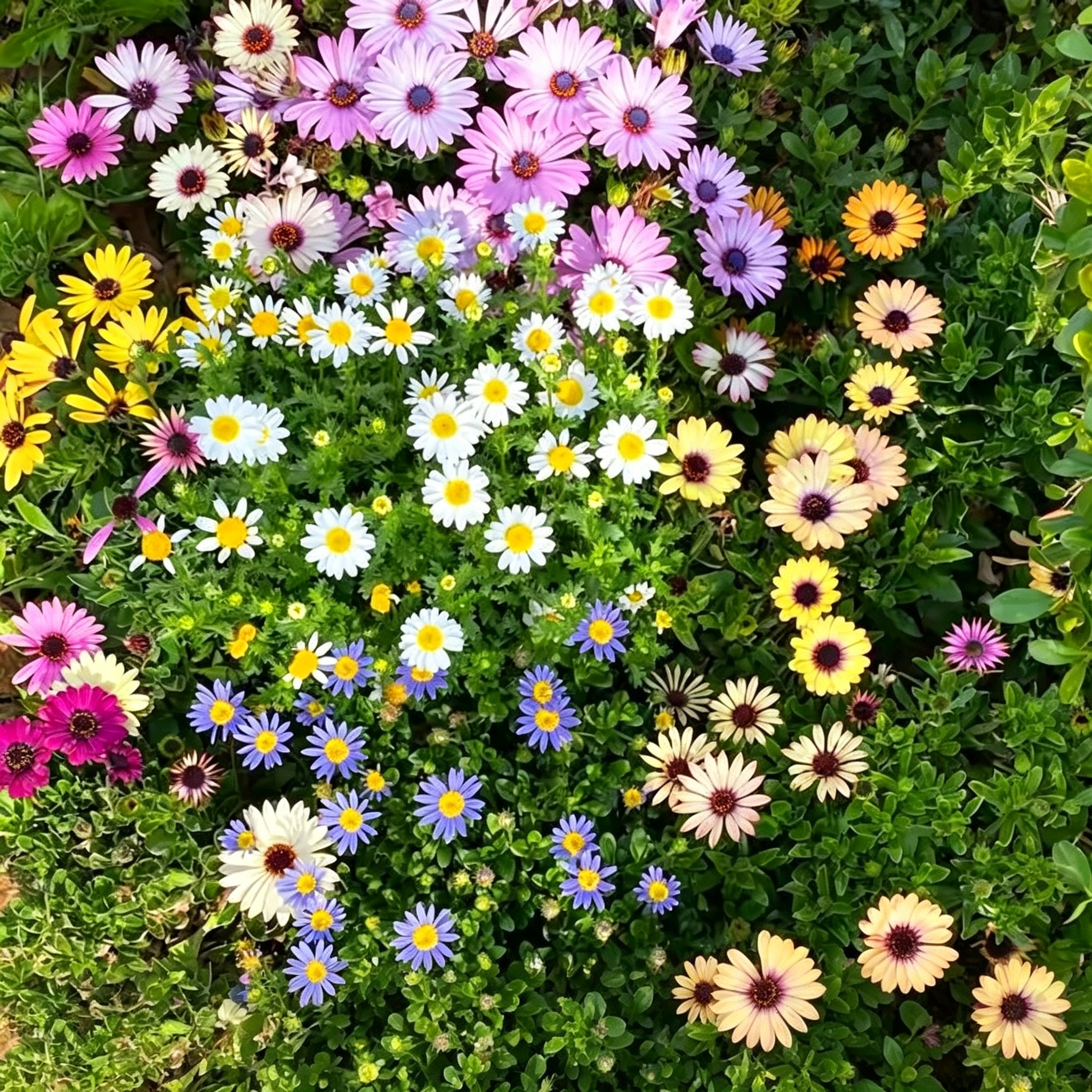 25 types of wildflower seeds (flowering in all seasons)