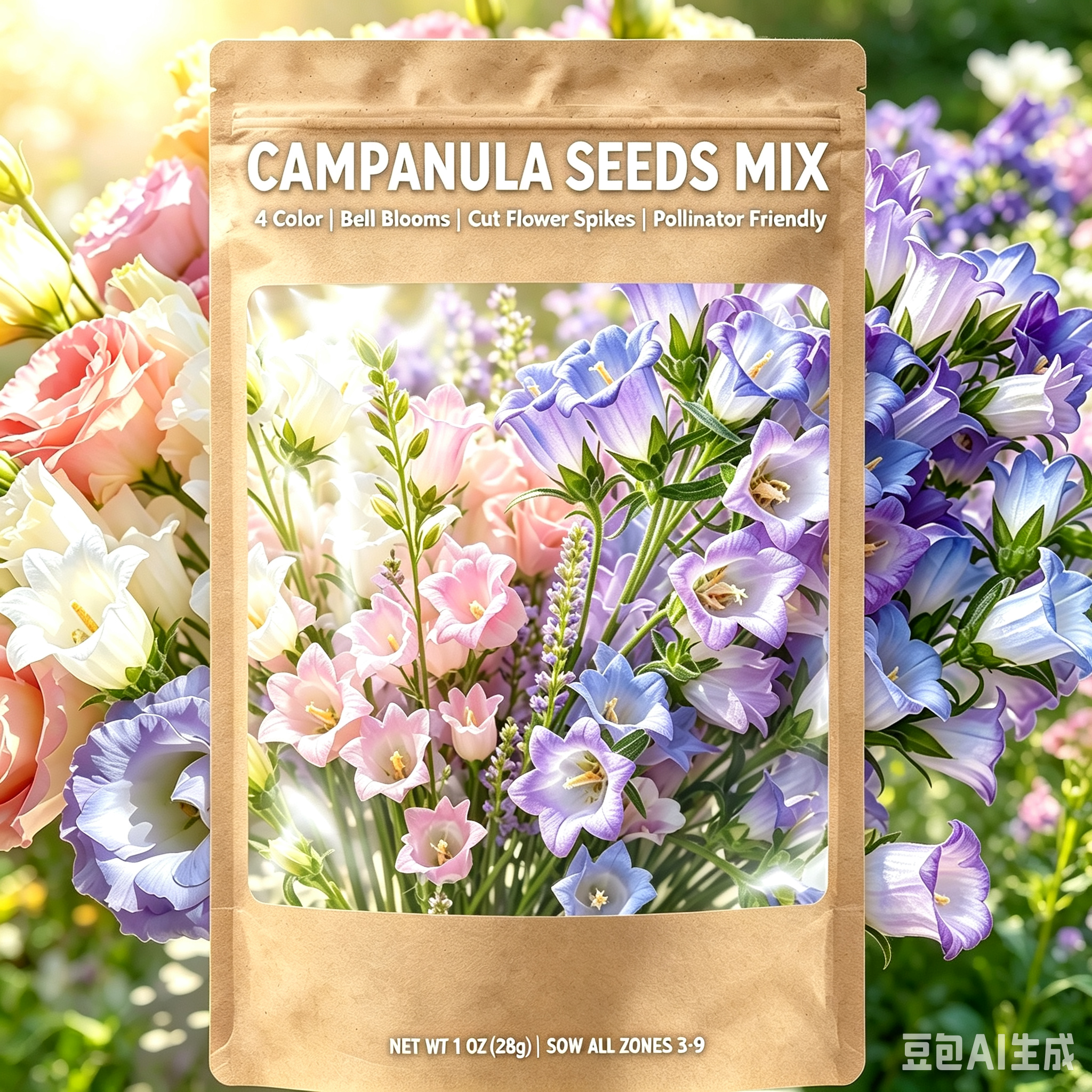 Campanula Seeds Color mixing