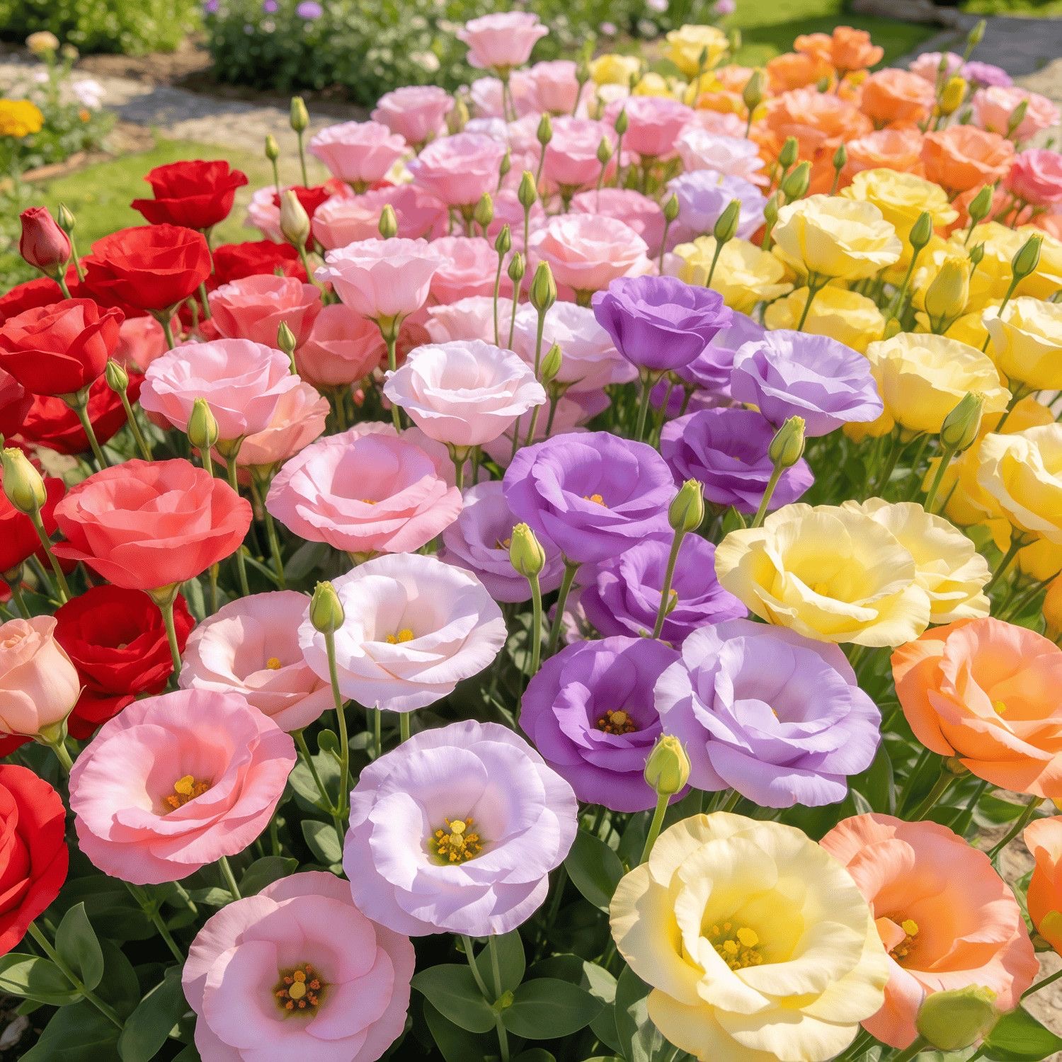 Lisianthus-color mixing