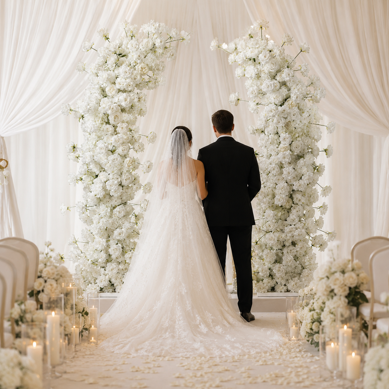  Floral Arch Backdrop