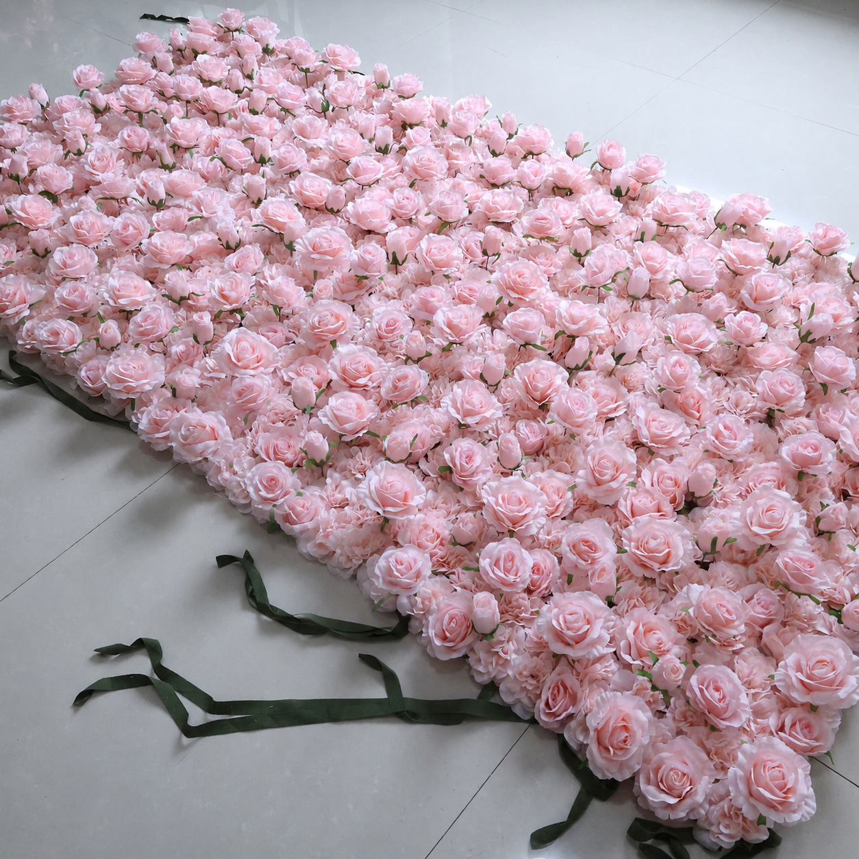 Generic Pink Rose Flower Wall Backdrop for Weddings, 4 x 8 ft, 8x8ft,10x10ft