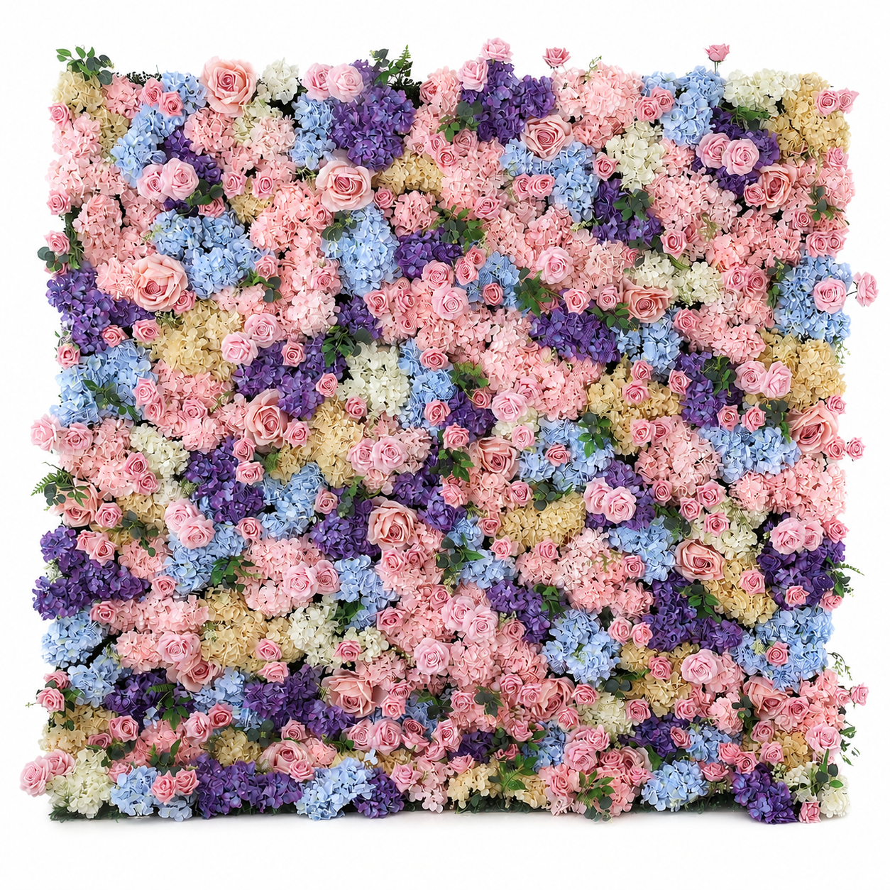 Generic Pastel Pink Flower Wall Backdrop, 4 x 8 ft, 8 x 8 ft,10 x 10 ft