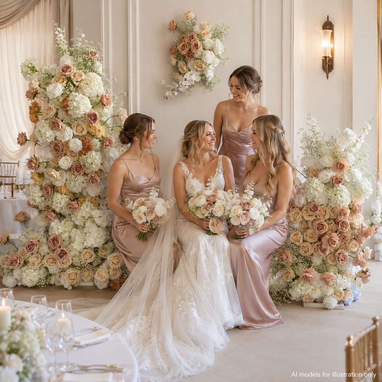 Floral Pillars