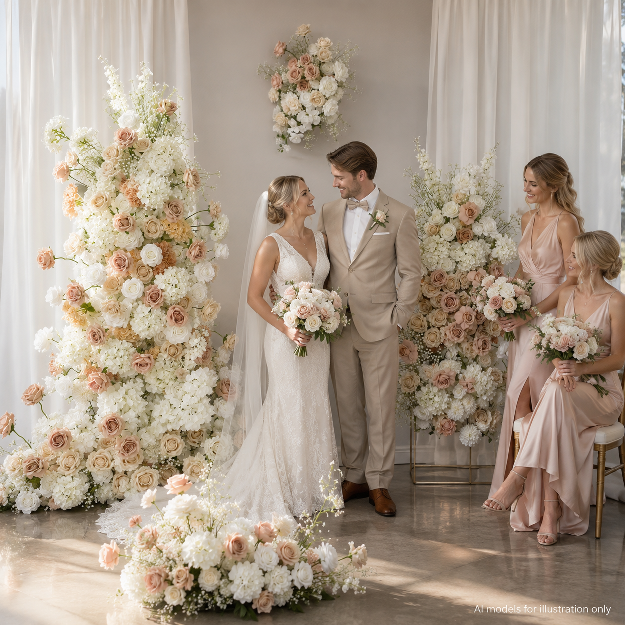 Floral Pillars