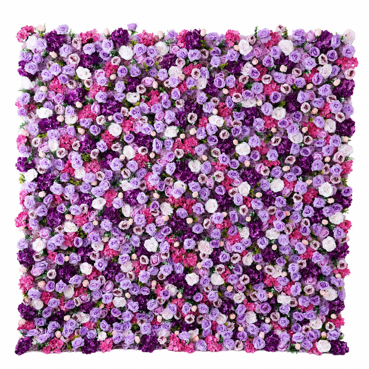  BrandName 4x8ft 8x8ft 10x10ft Lavender Pink Artificial Flower Wall Backdrop No Stand