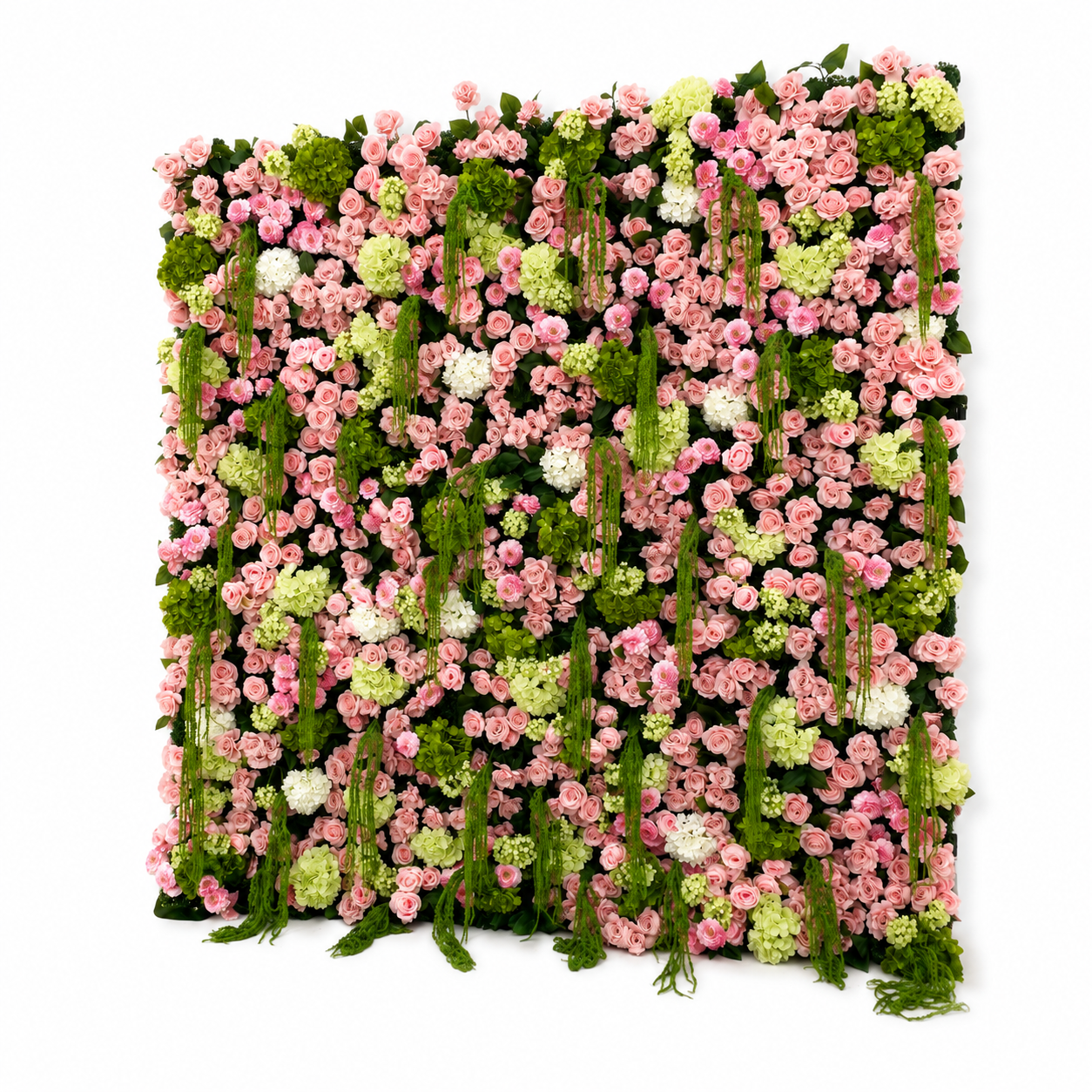 Artificial Flower Wall 240x240cm Wedding Party Backdrop, Stand Not Included