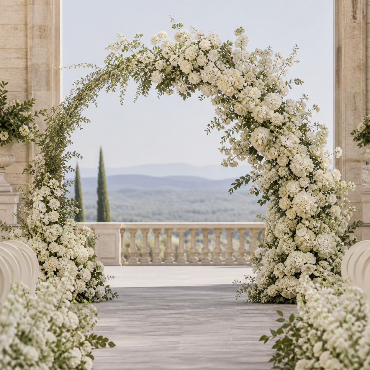 Ceremony Flower Arches