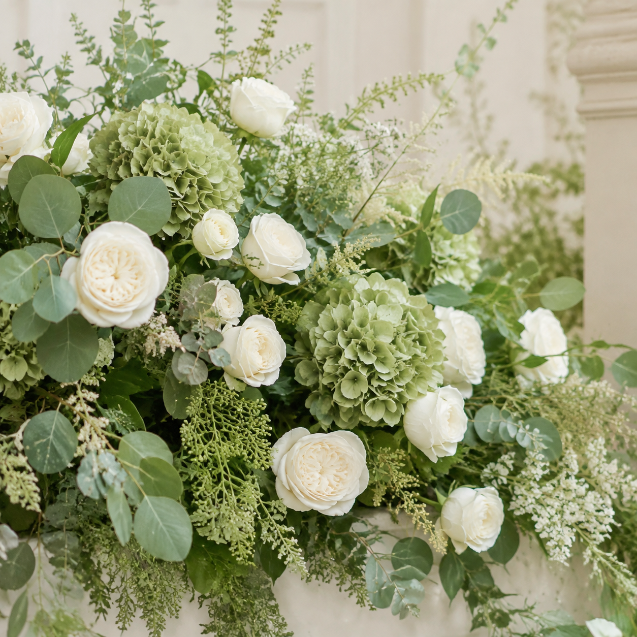 Sage & Green Wedding Flowers