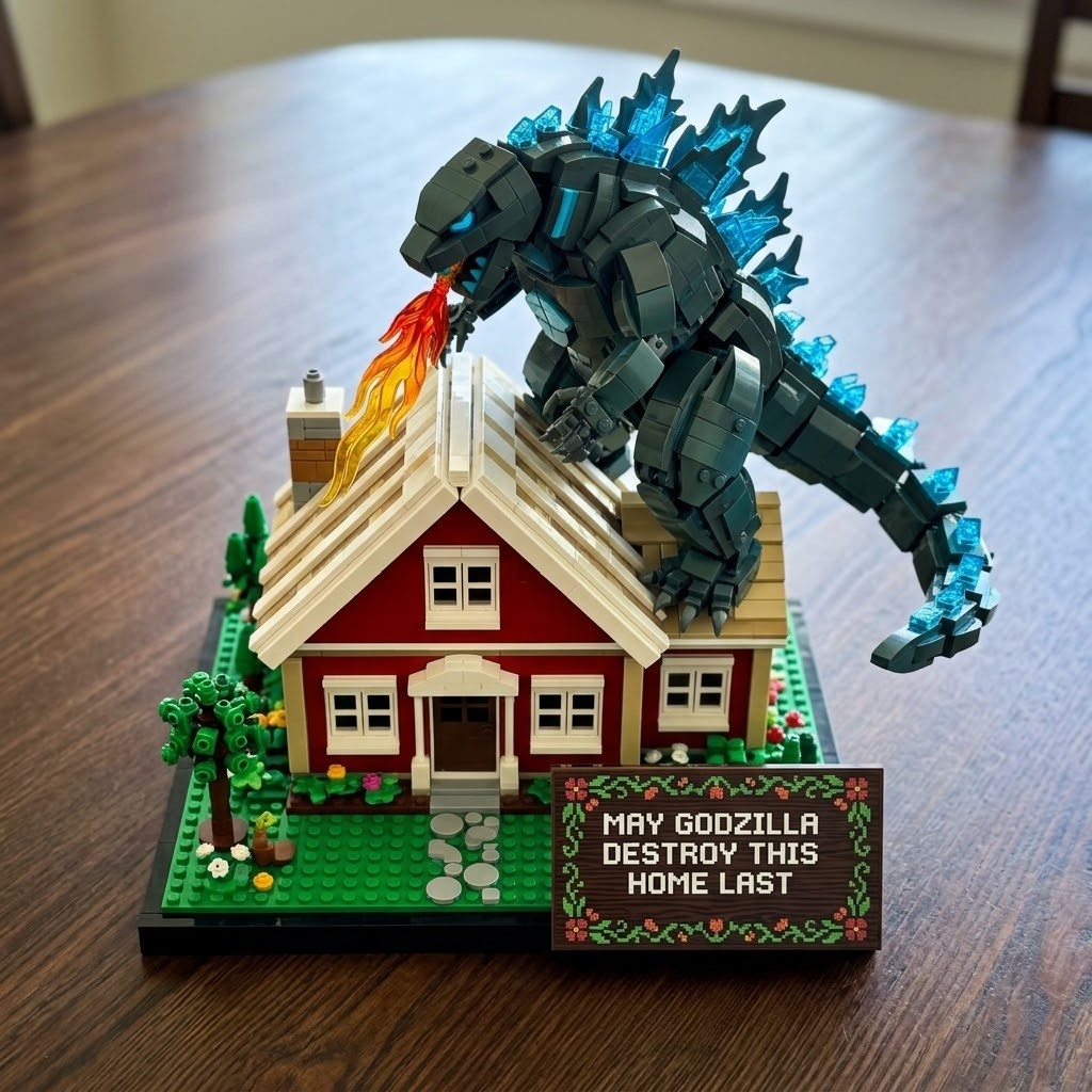 King of the Monsters Building Set