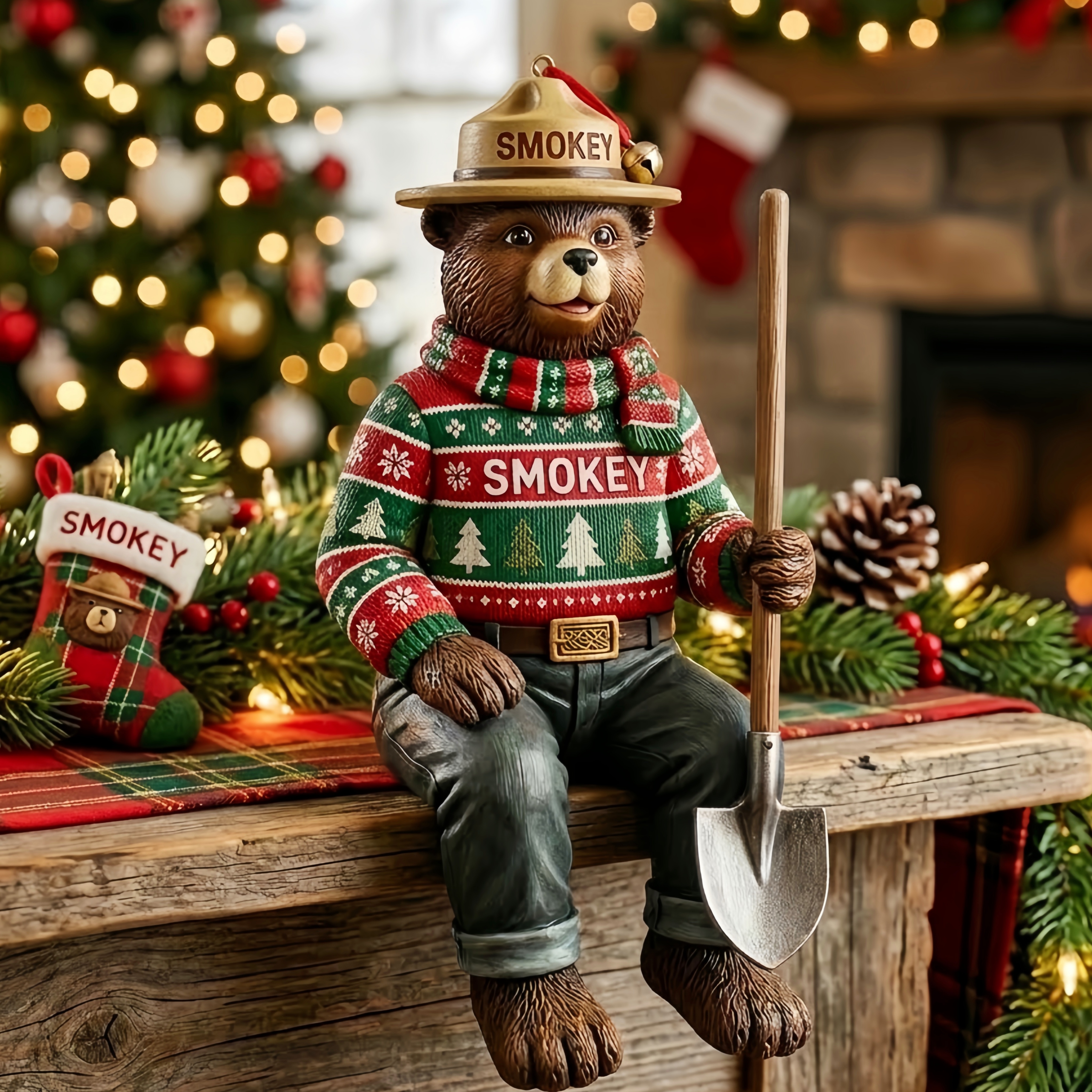 Smokey Bear  Elf on the shelf