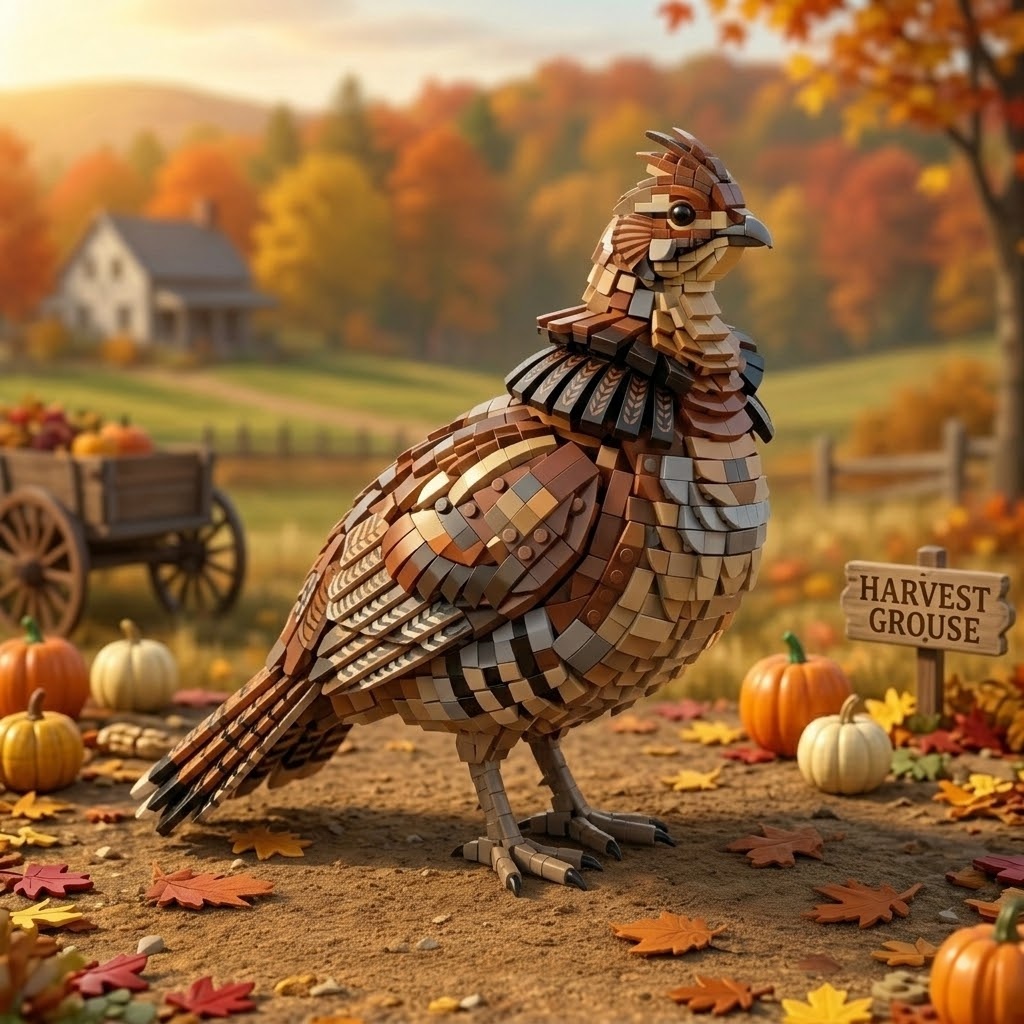 Plymouth Harvest Grouse Building Set
