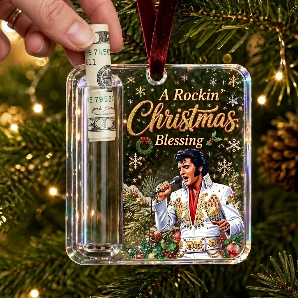 King of Rock Christmas Gift Ornament – Make Cash Feel Like A Real Christmas Gift💵