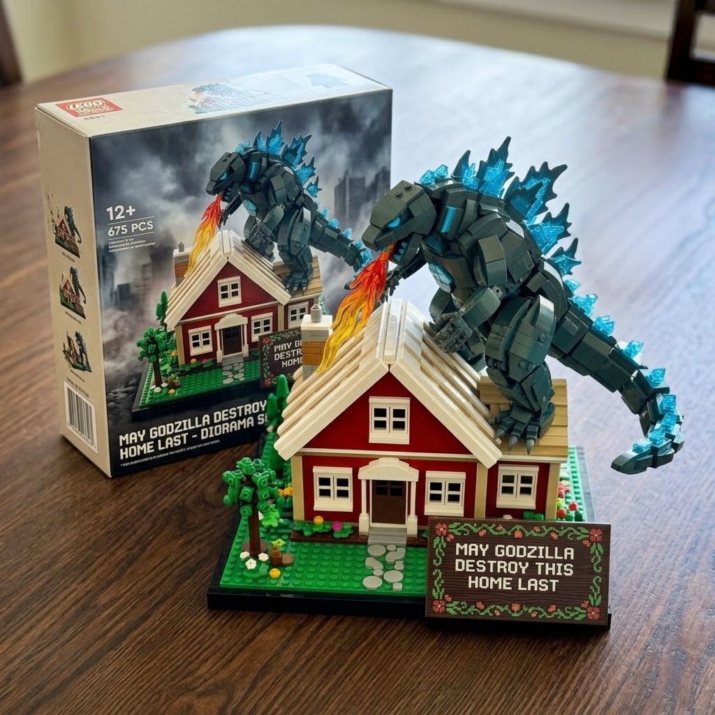 King of the Monsters Building Set