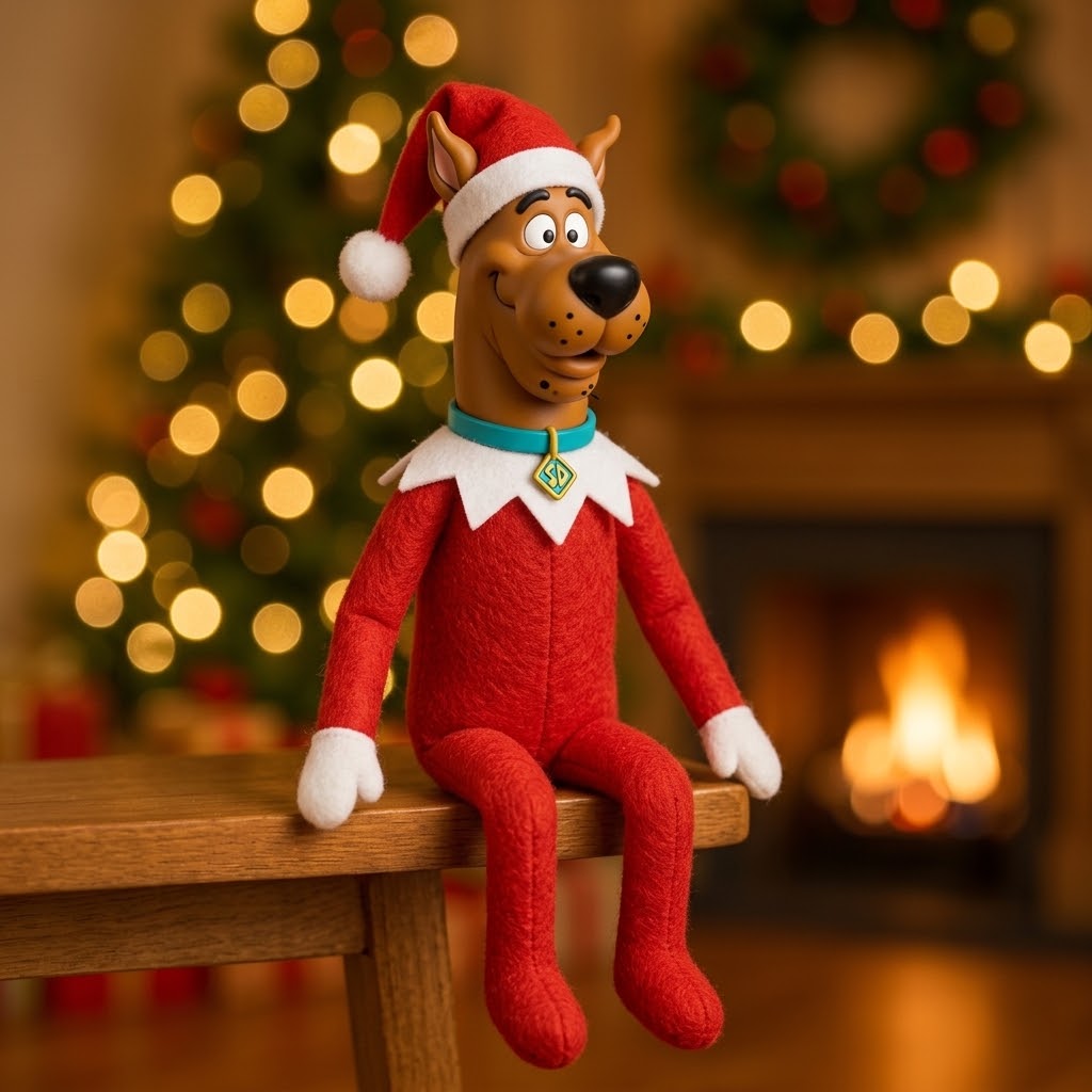Scooby Elf on the Shelf