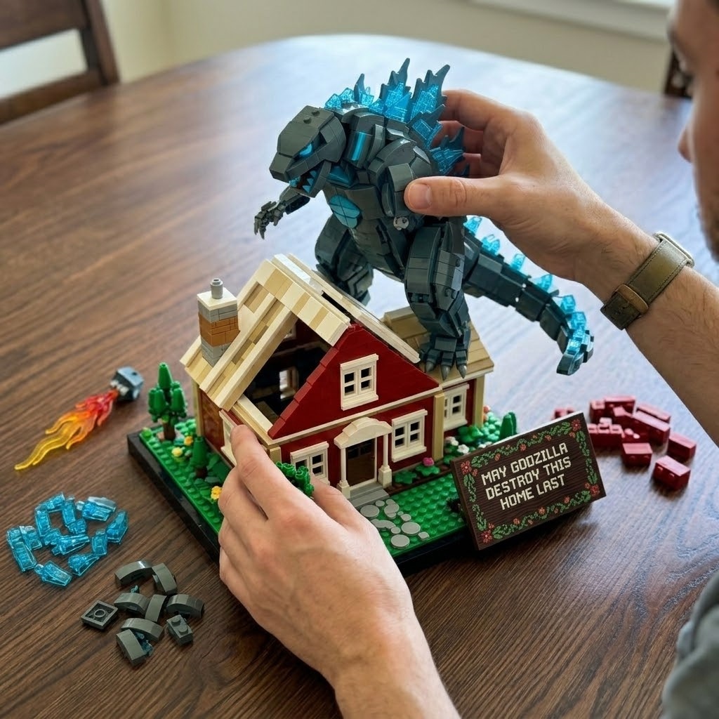 King of the Monsters Building Set
