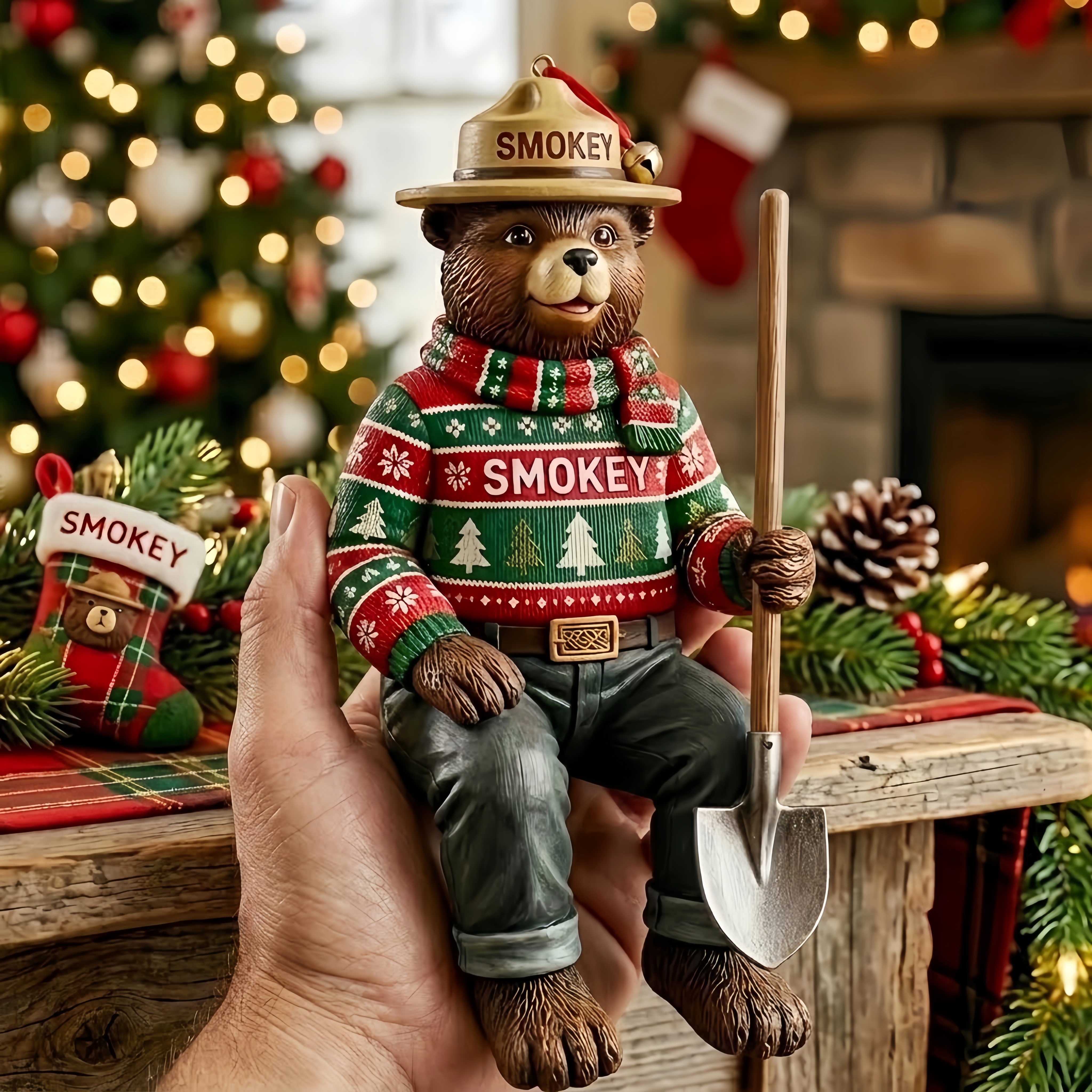 Smokey Bear  Elf on the shelf