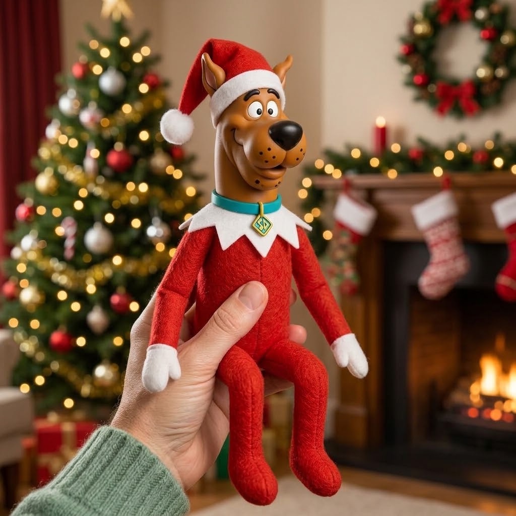 Scooby Elf on the Shelf