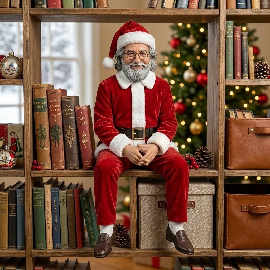 Uncle Jerry Elf on the shelf