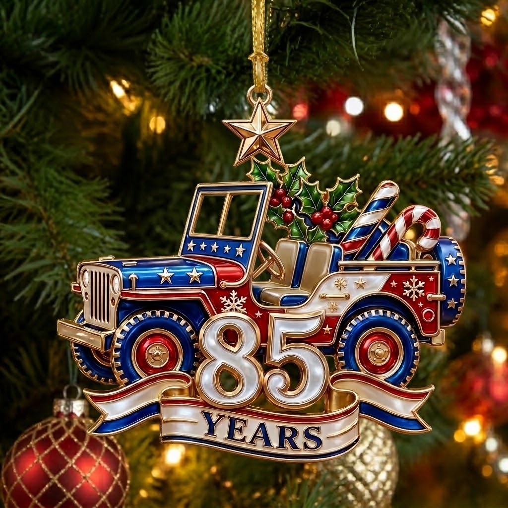 85 Years of Legend Christmas Ornament