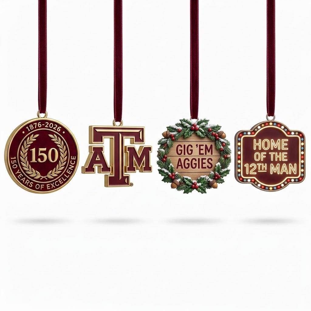 Texas A&M Aggies 150th Anniversary Advent Calendar 2026 – 24 Days