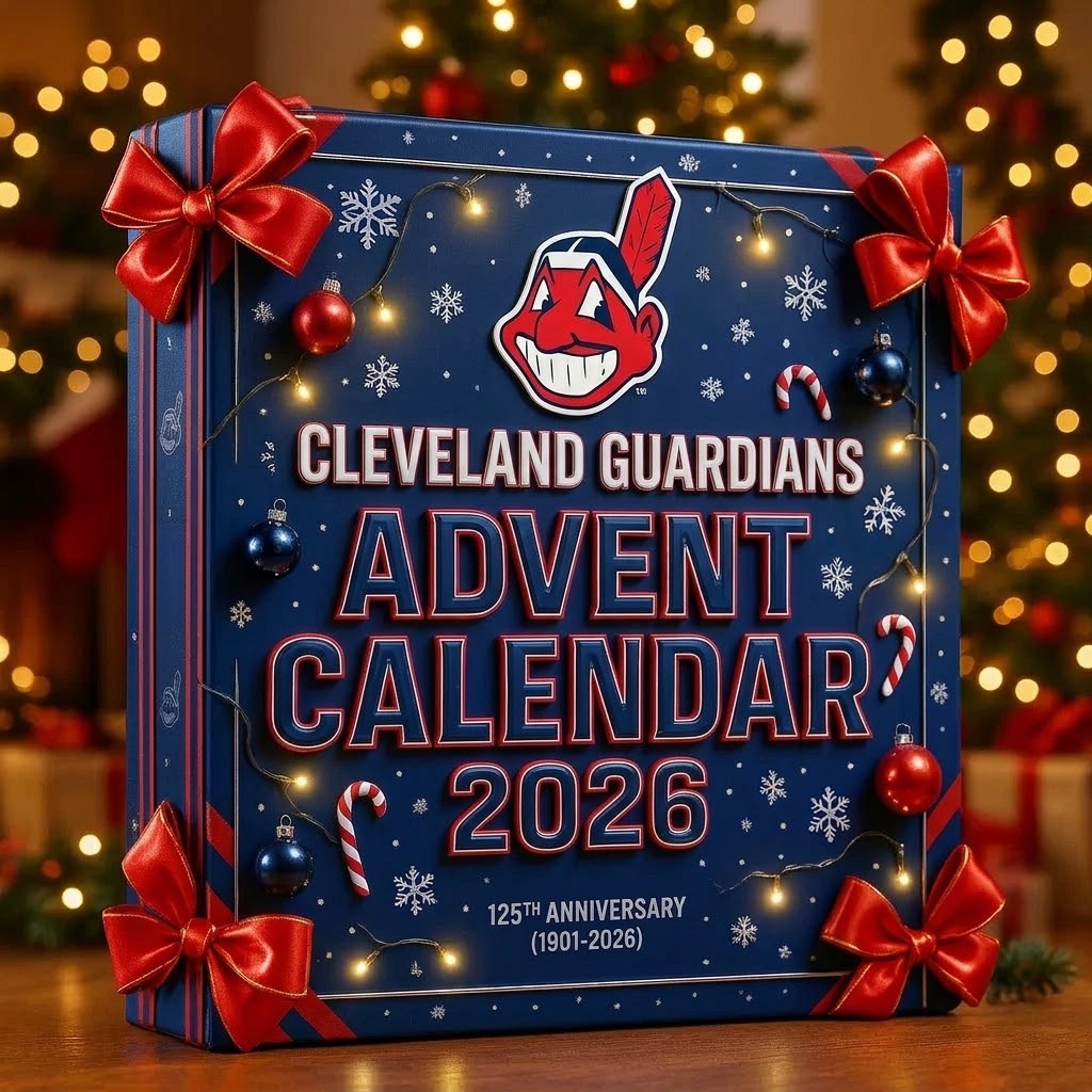 Cleveland Guardians 125th Anniversary Advent Calendar 2026 – 24 Days