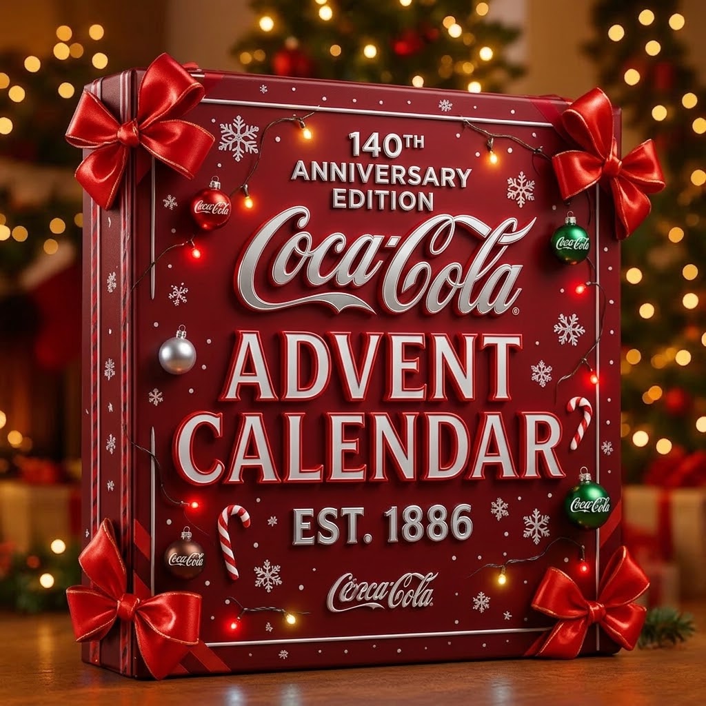 Coca-Cola 140th Anniversary Advent Calendar 2026