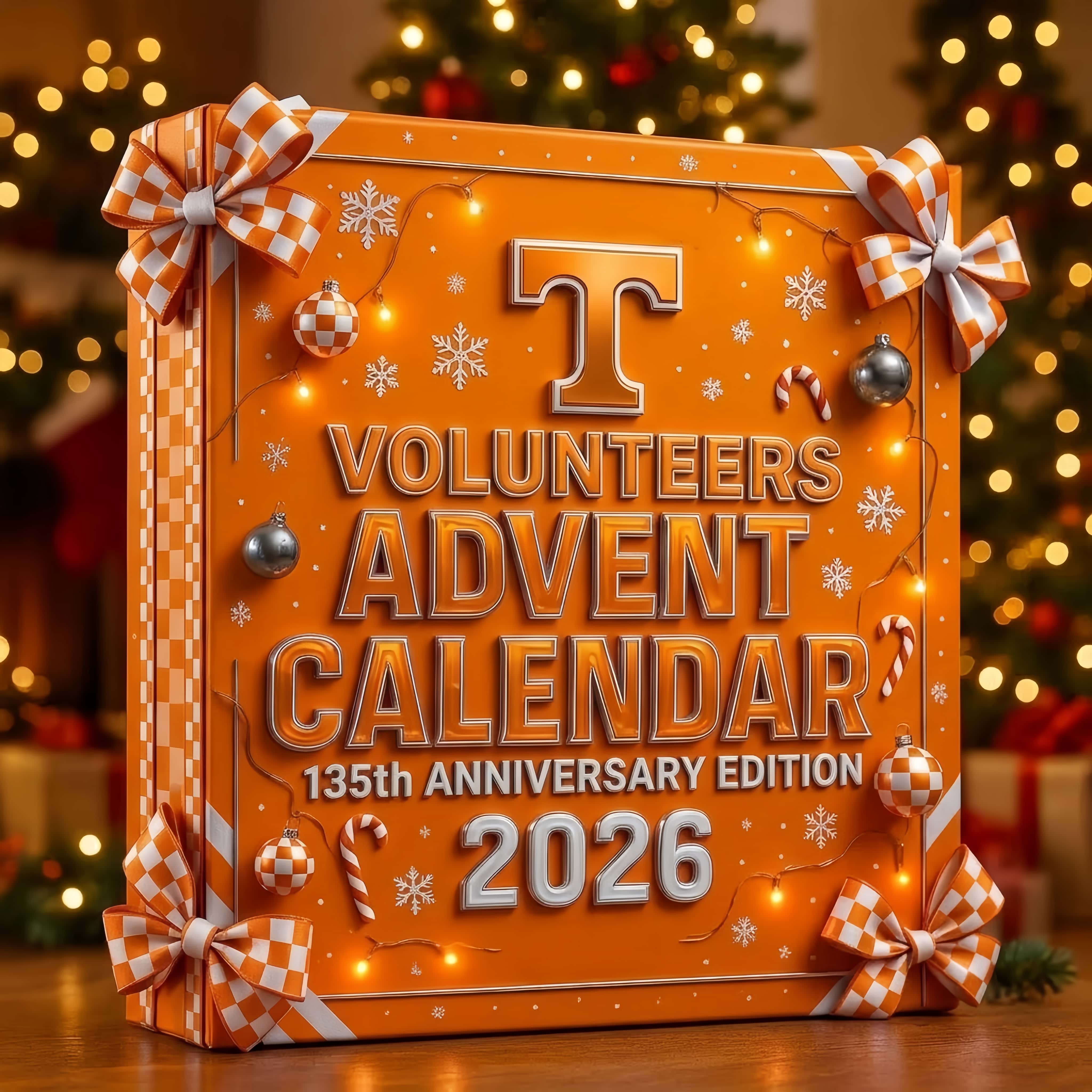 Tennessee Volunteers 135th Anniversary Edition 2026 Advent Calendar