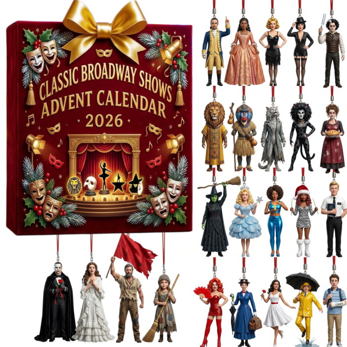 Classic Broadway Shows 2026 Advent Calendar!
