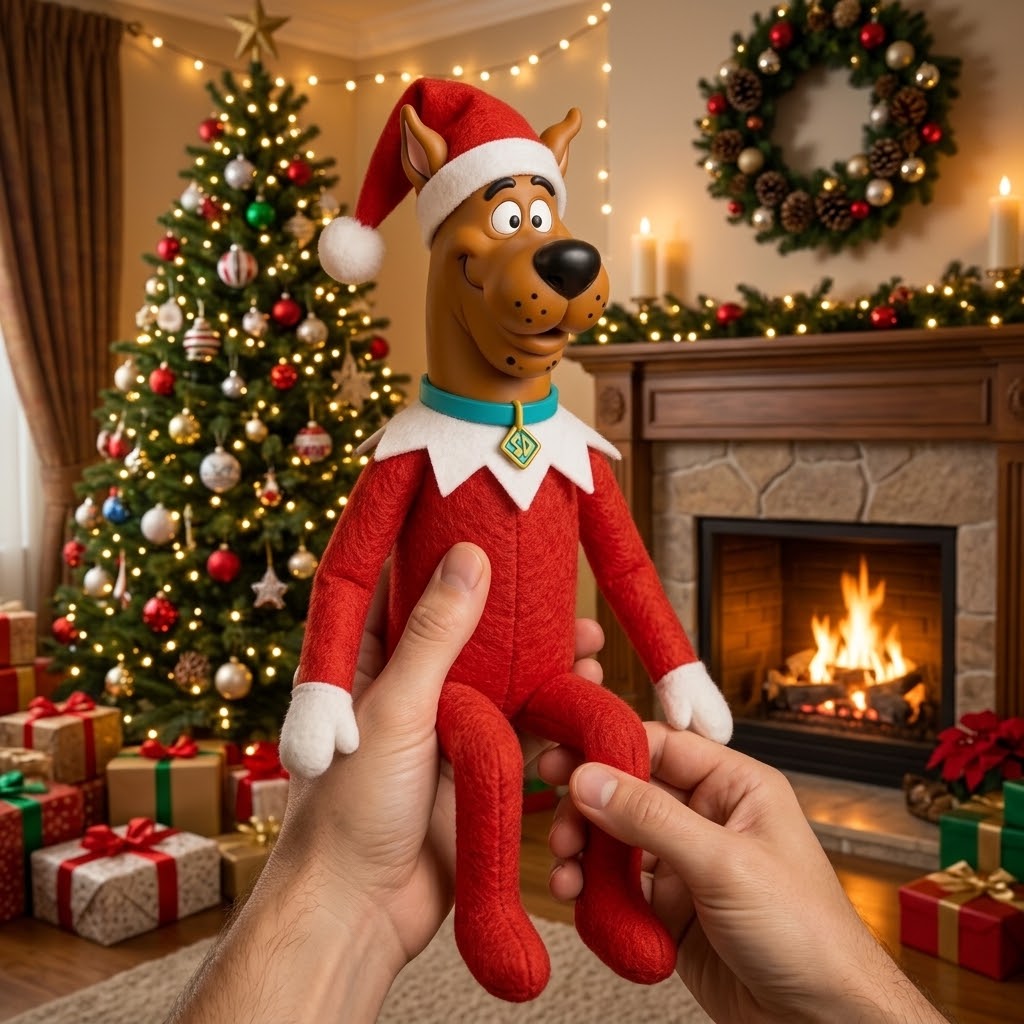 Scooby Elf on the Shelf