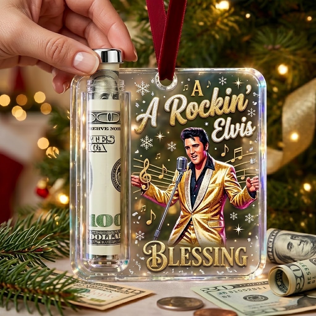King of Rock Christmas Gift Ornament – Make Cash Feel Like A Real Christmas Gift💵