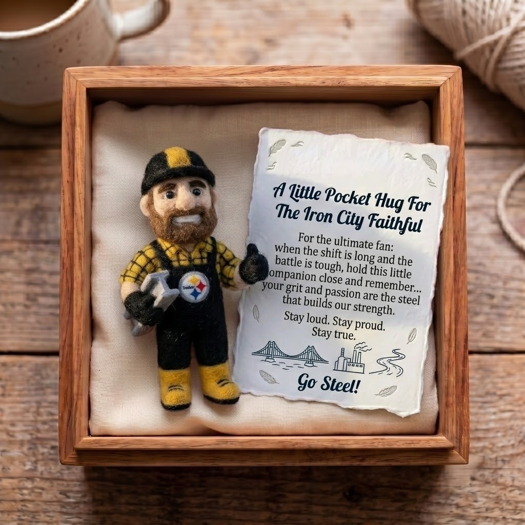 Rowdy Felt Pocket Hug