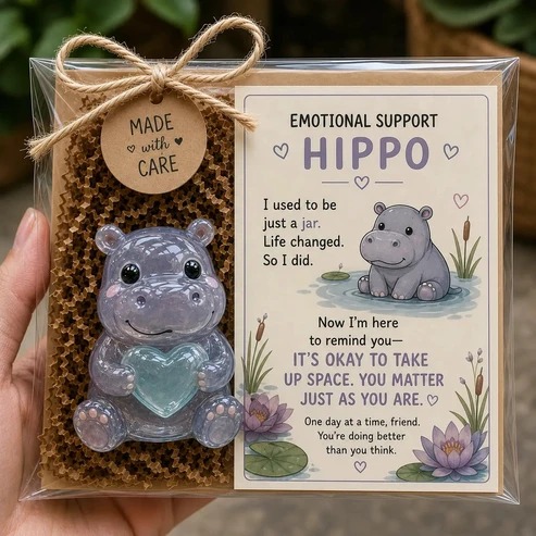 Emotional Support Glass Animal Gift – A Little Reminder You Matter.