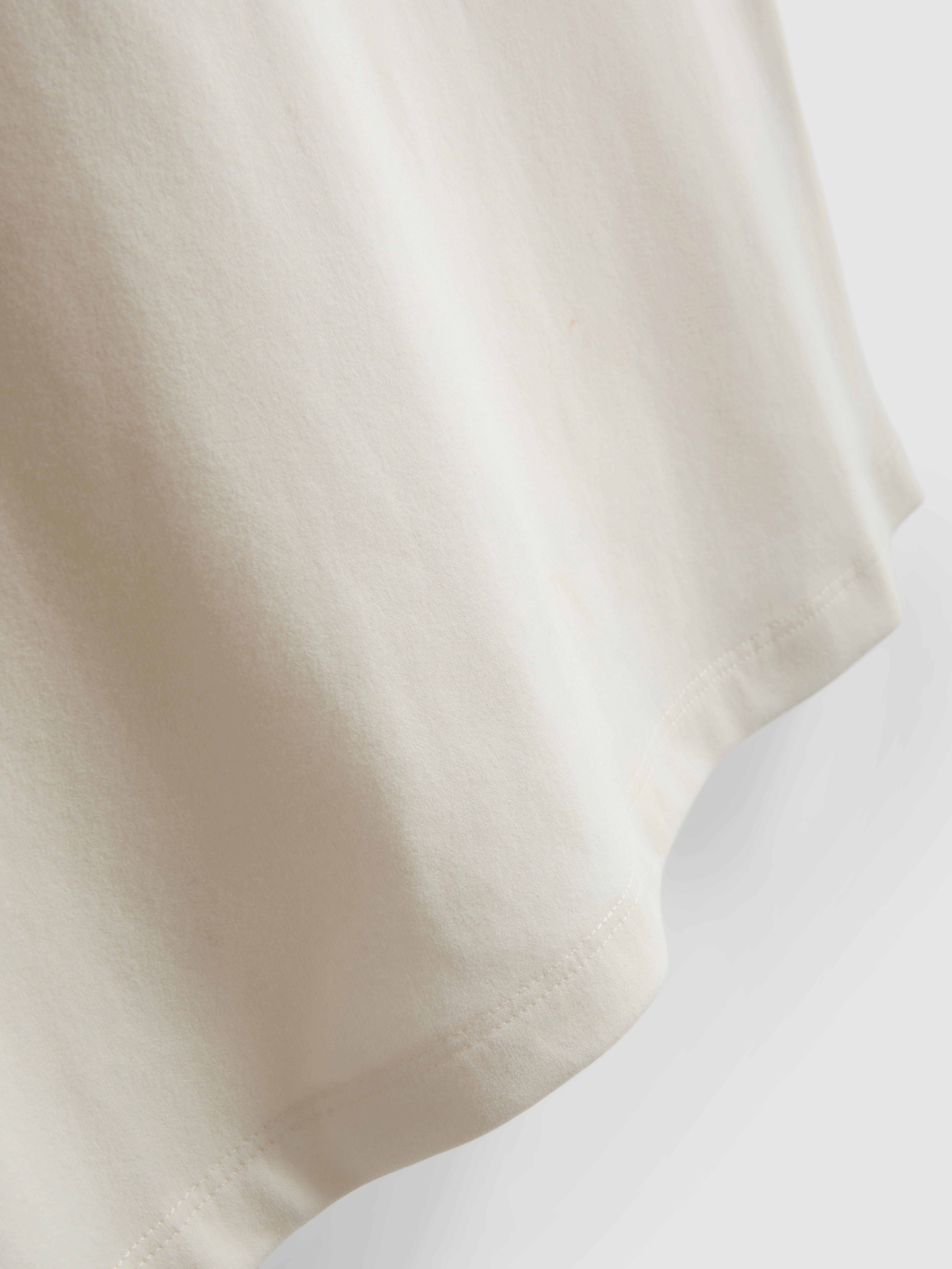 Paula Echevarría Cap-Sleeve Slogan Tee - White