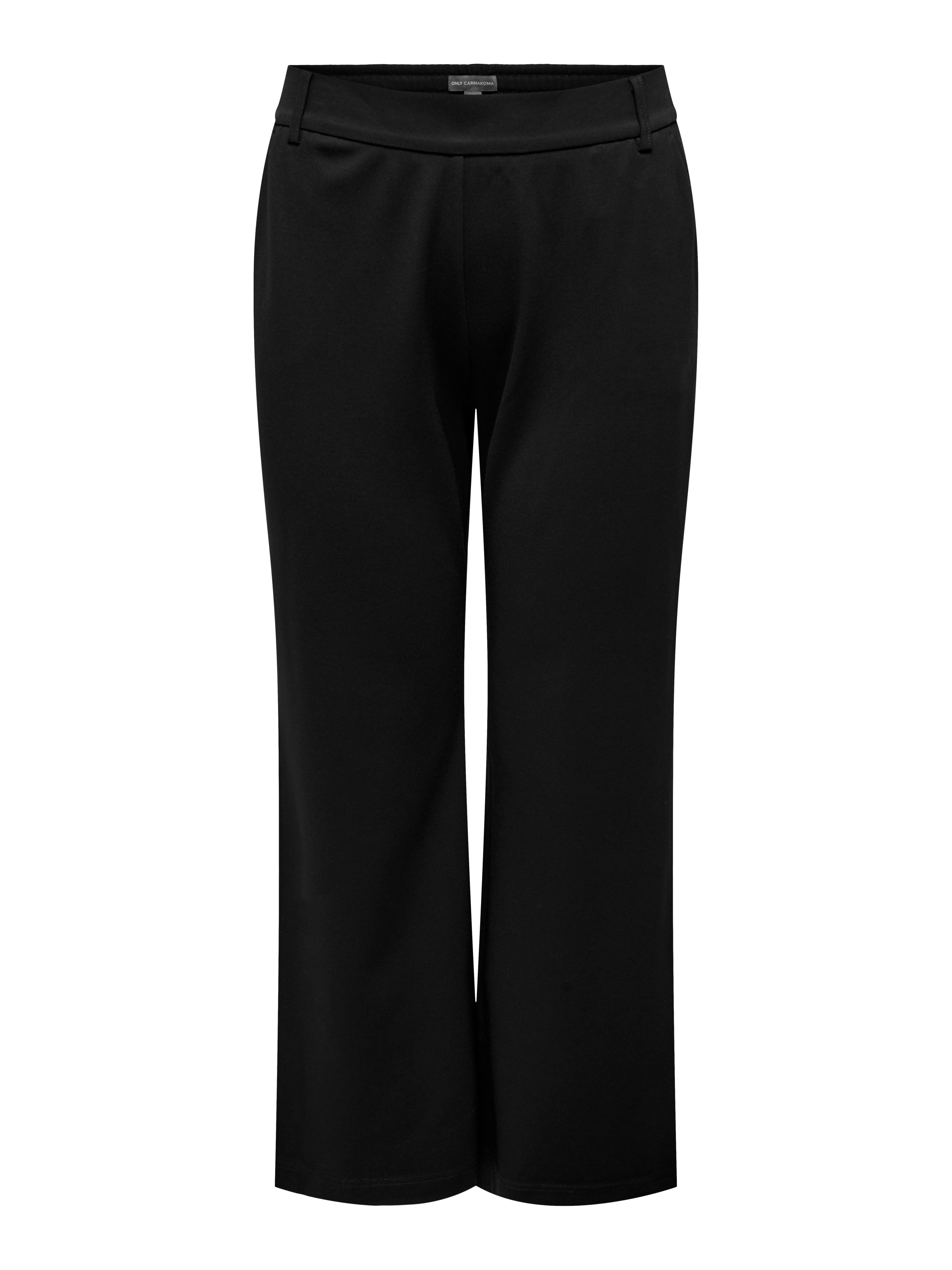 CARGOLDTRASH Straight Fit Trousers Black