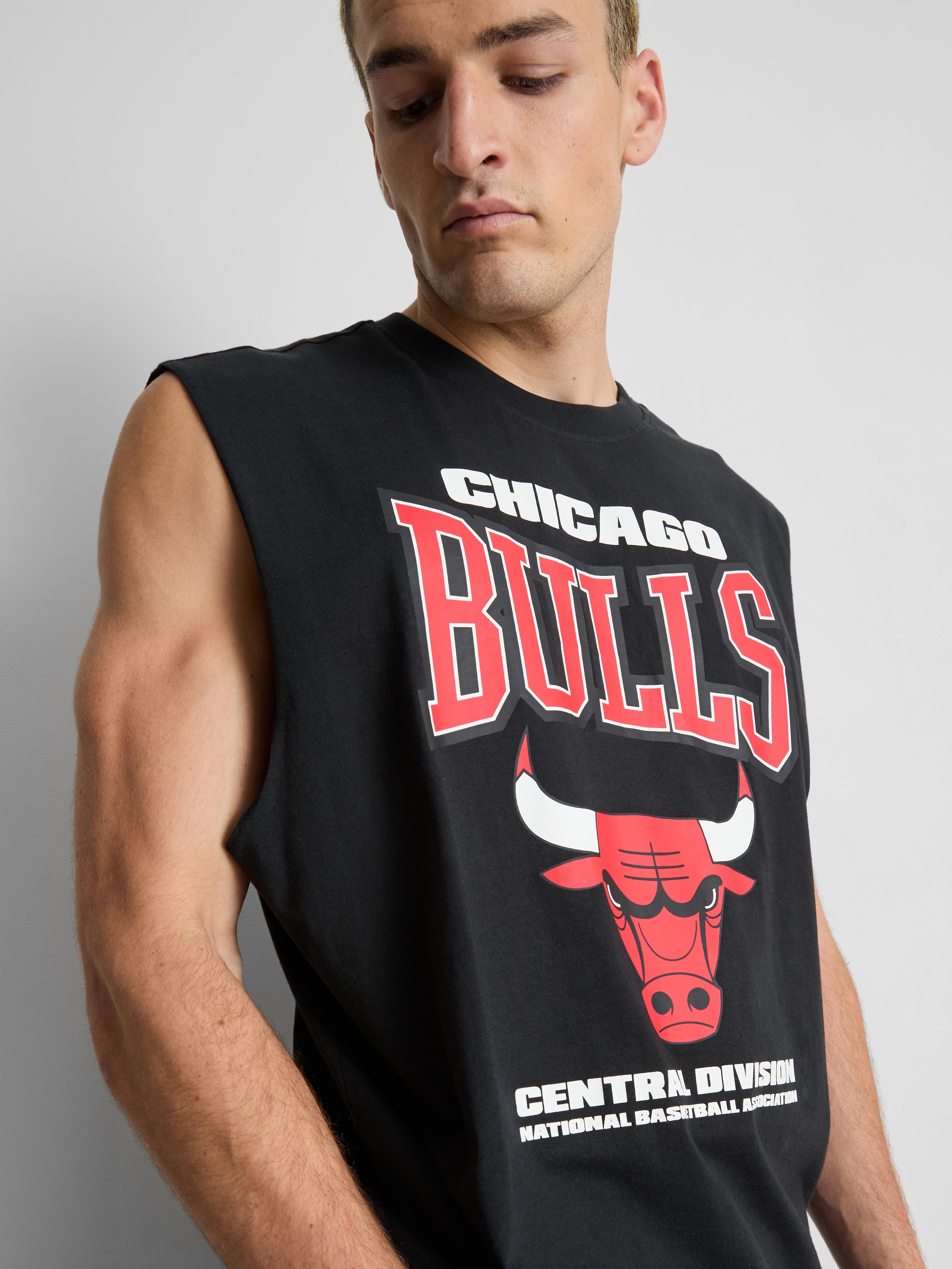 NBA Chicago Bulls Tank Top - Black