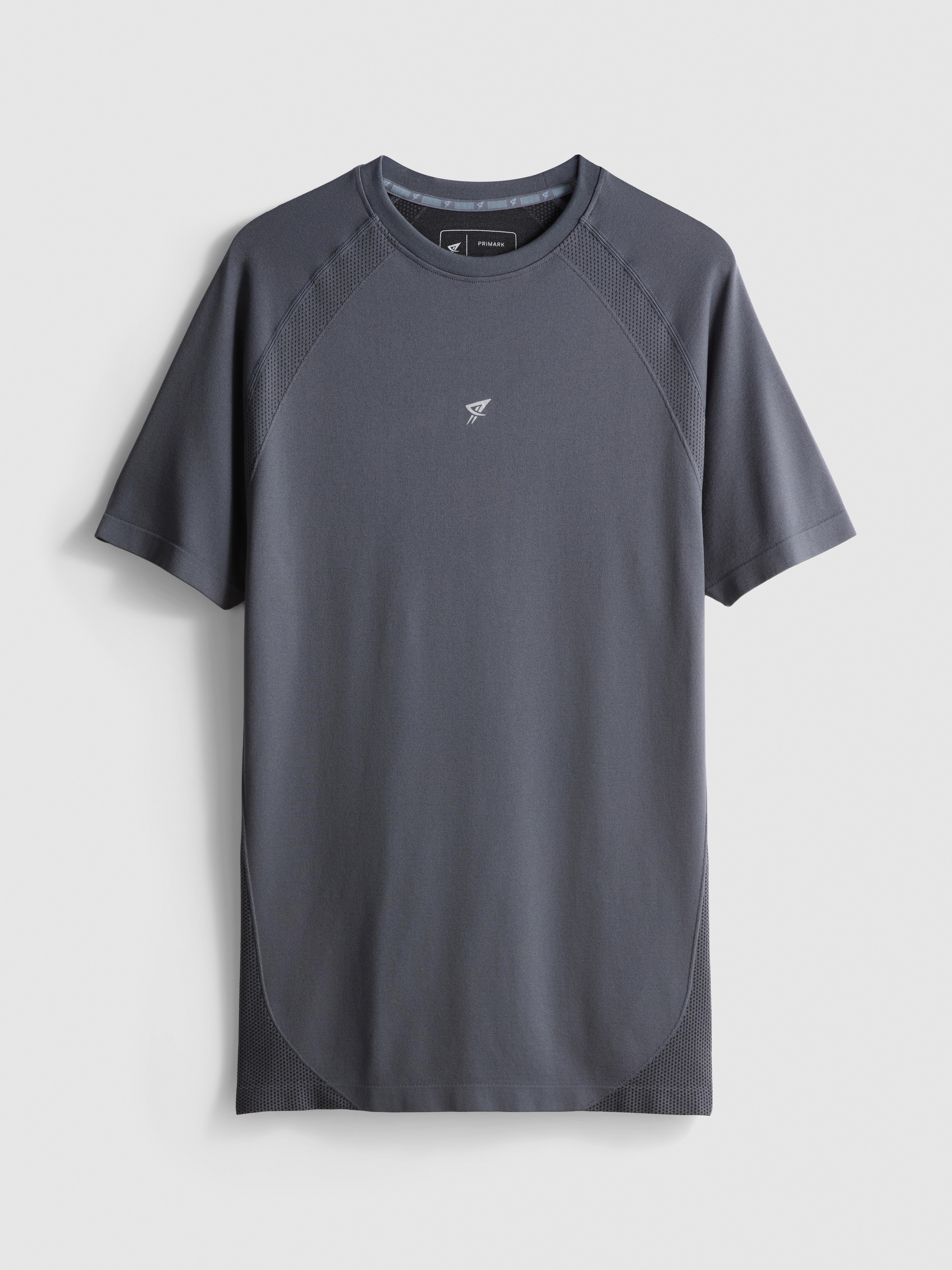 Seamless Gym T-Shirt - Blue
