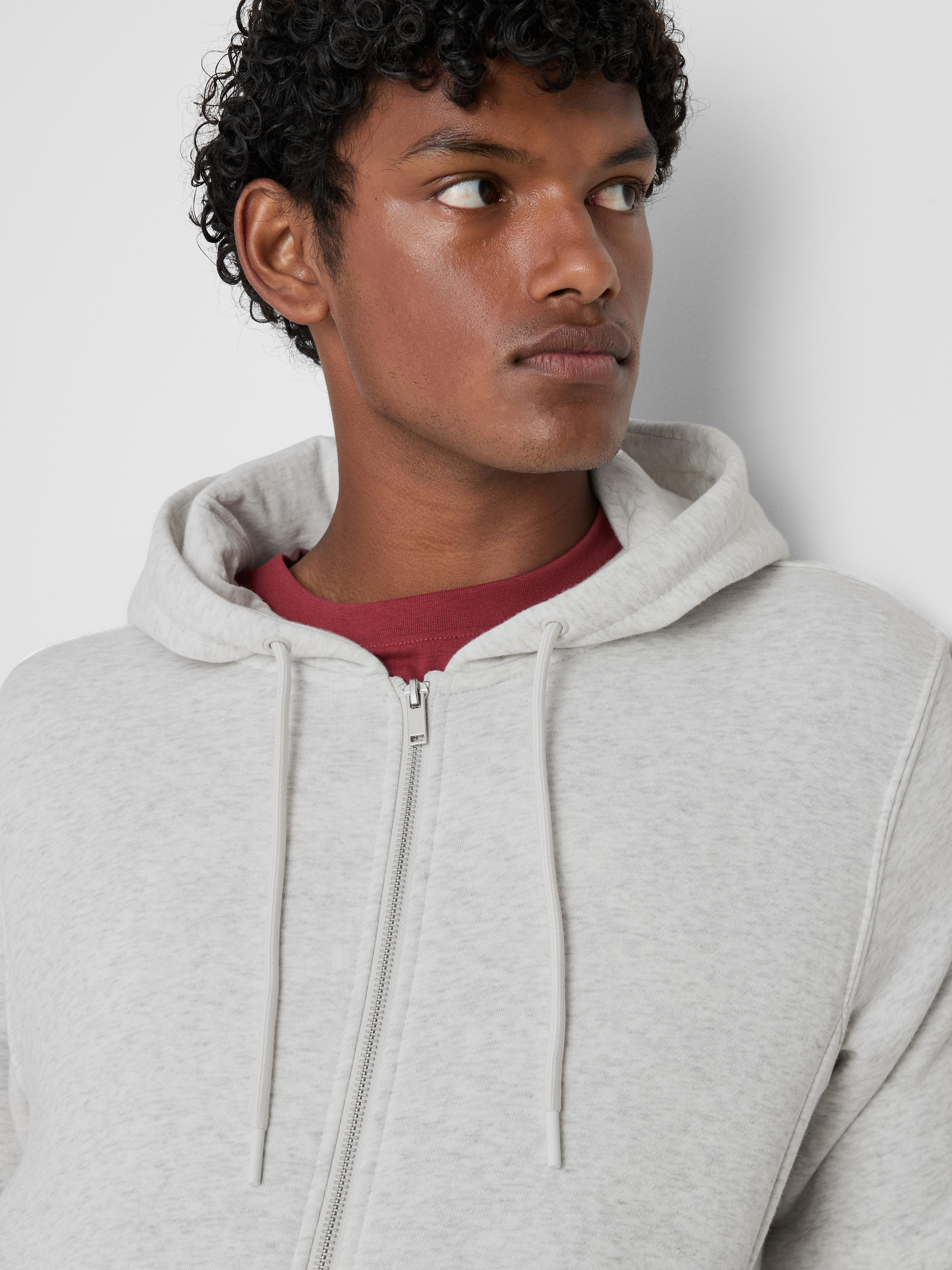 Zip Hoodie - Gray