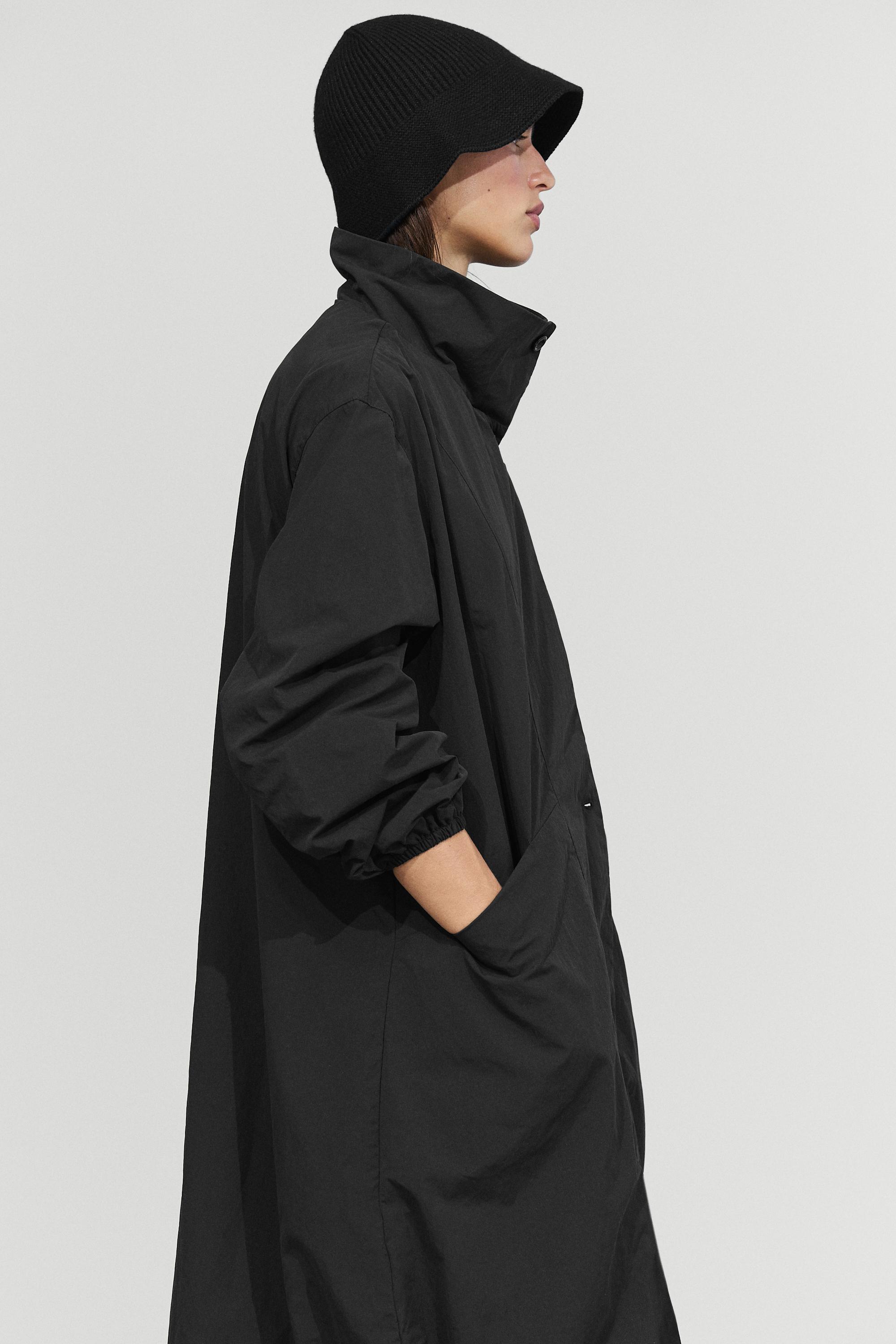 Wool blend bucket hat - BLACK