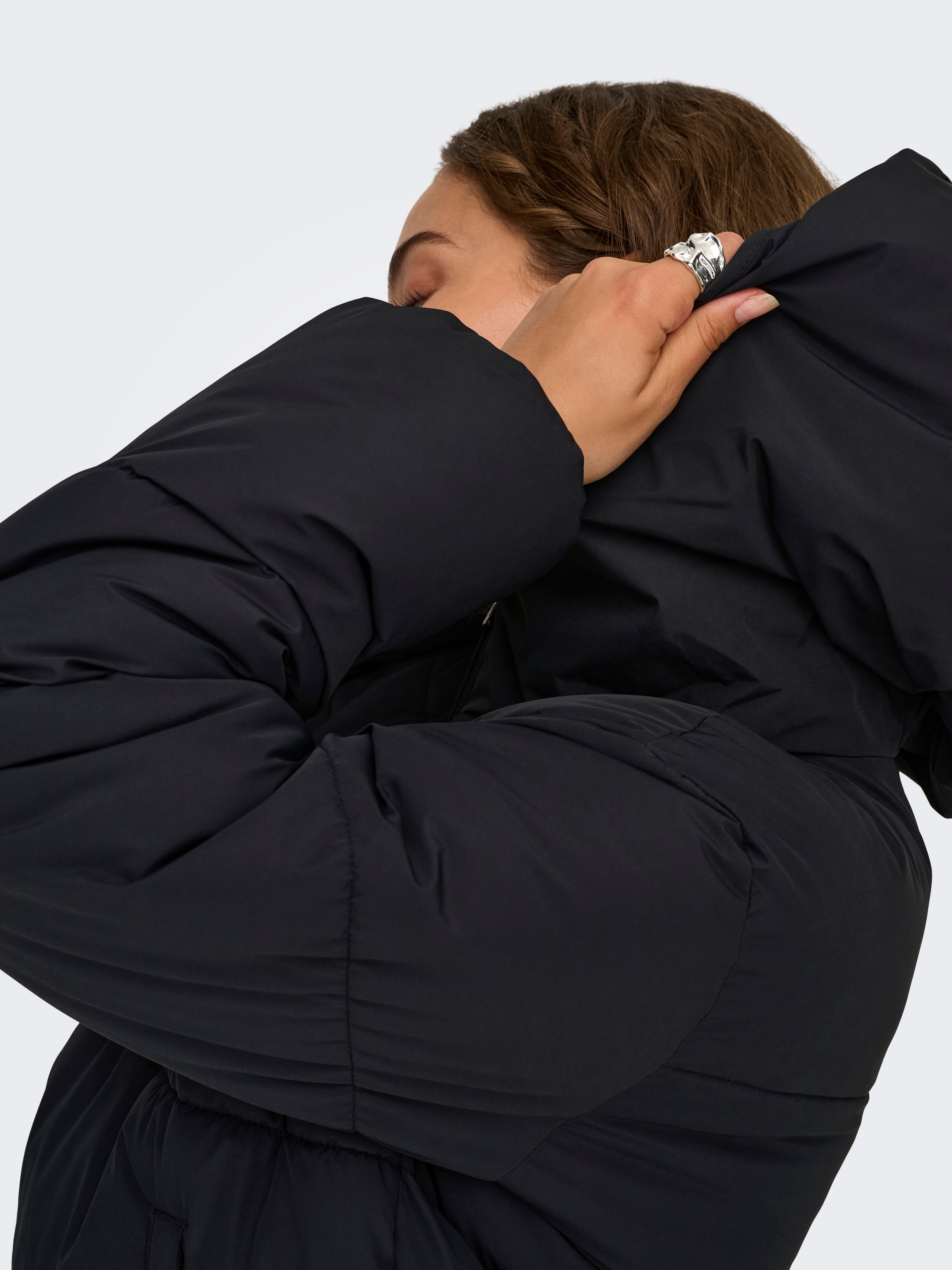 ONLJUTA Puffer jacket Black