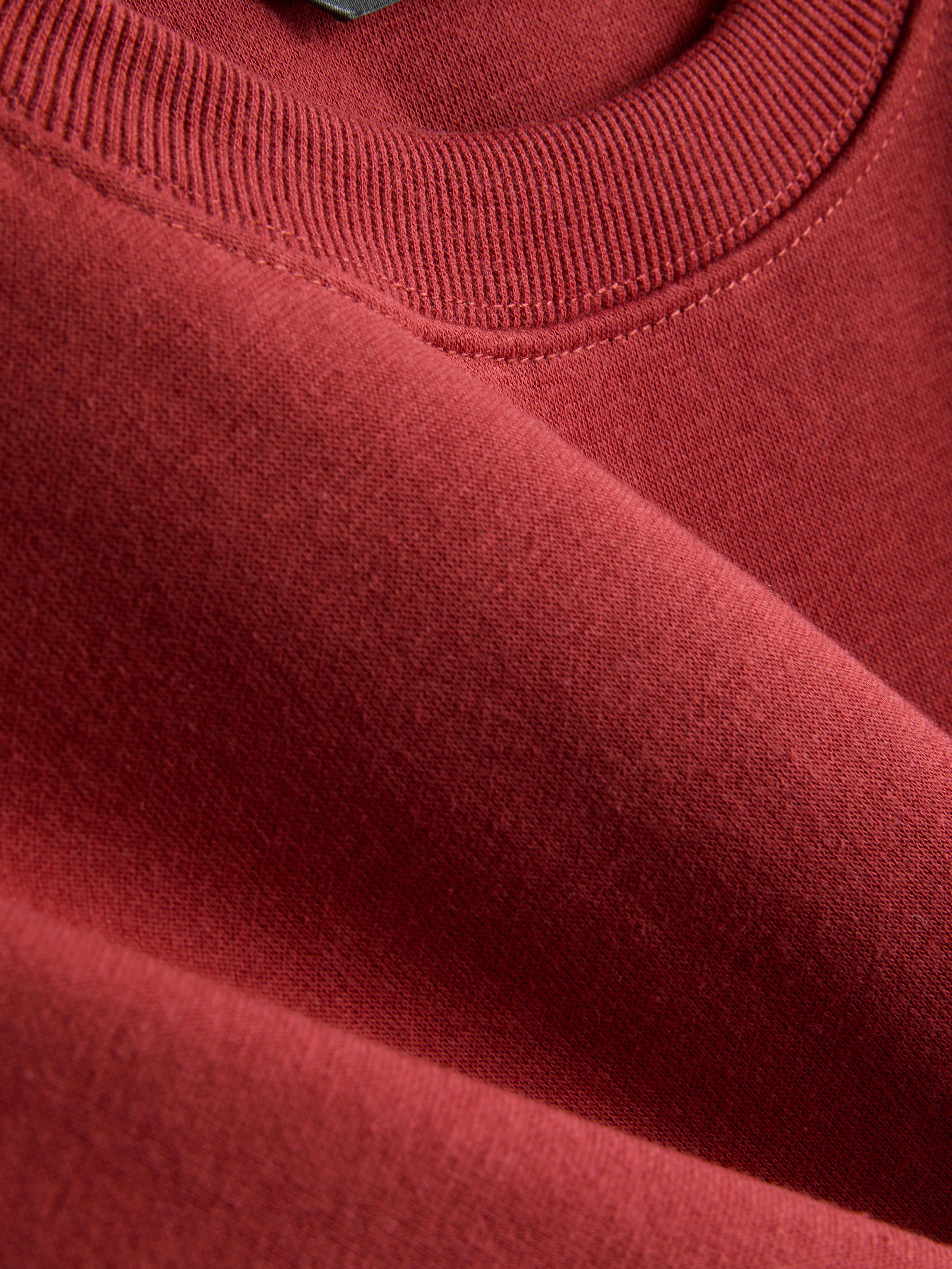 Essential Cotton Blend Sweatshirt - Burnt Orange
