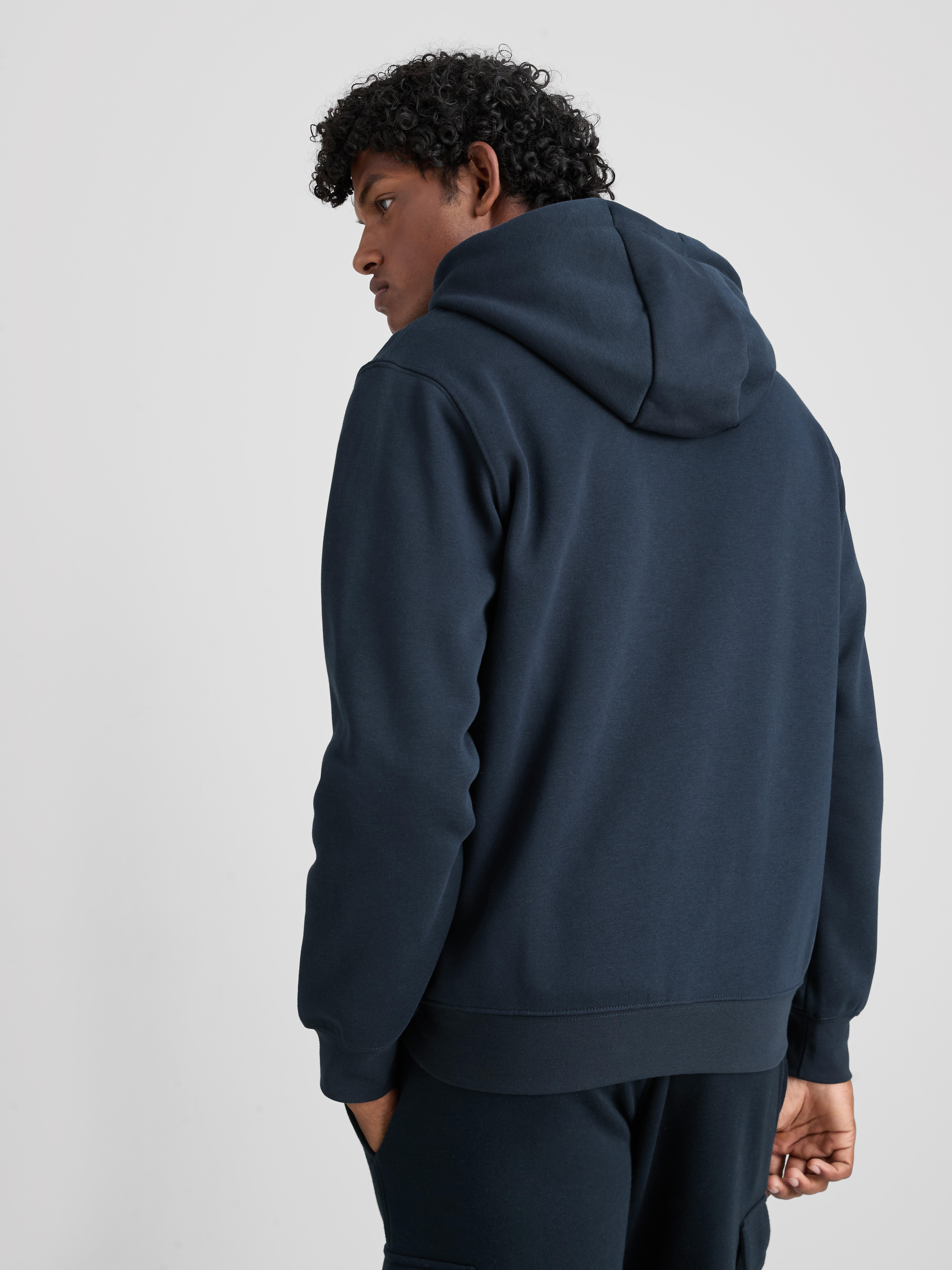 Zip Hoodie - Navy