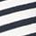 Striped V-neck knit sweater - CREAM