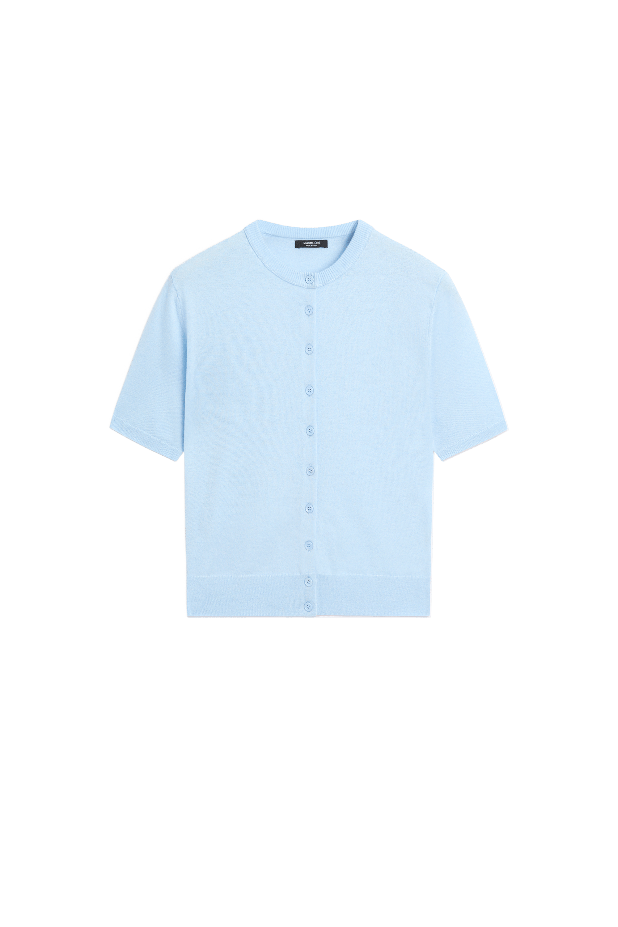 Short sleeve cardigan - SKY BLUE