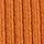 Ribbed turtleneck knit top - BURNT ORANGE